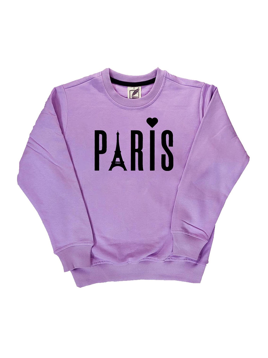 

Chombooka Kids Typography Printed Sweatshirt, Lavender