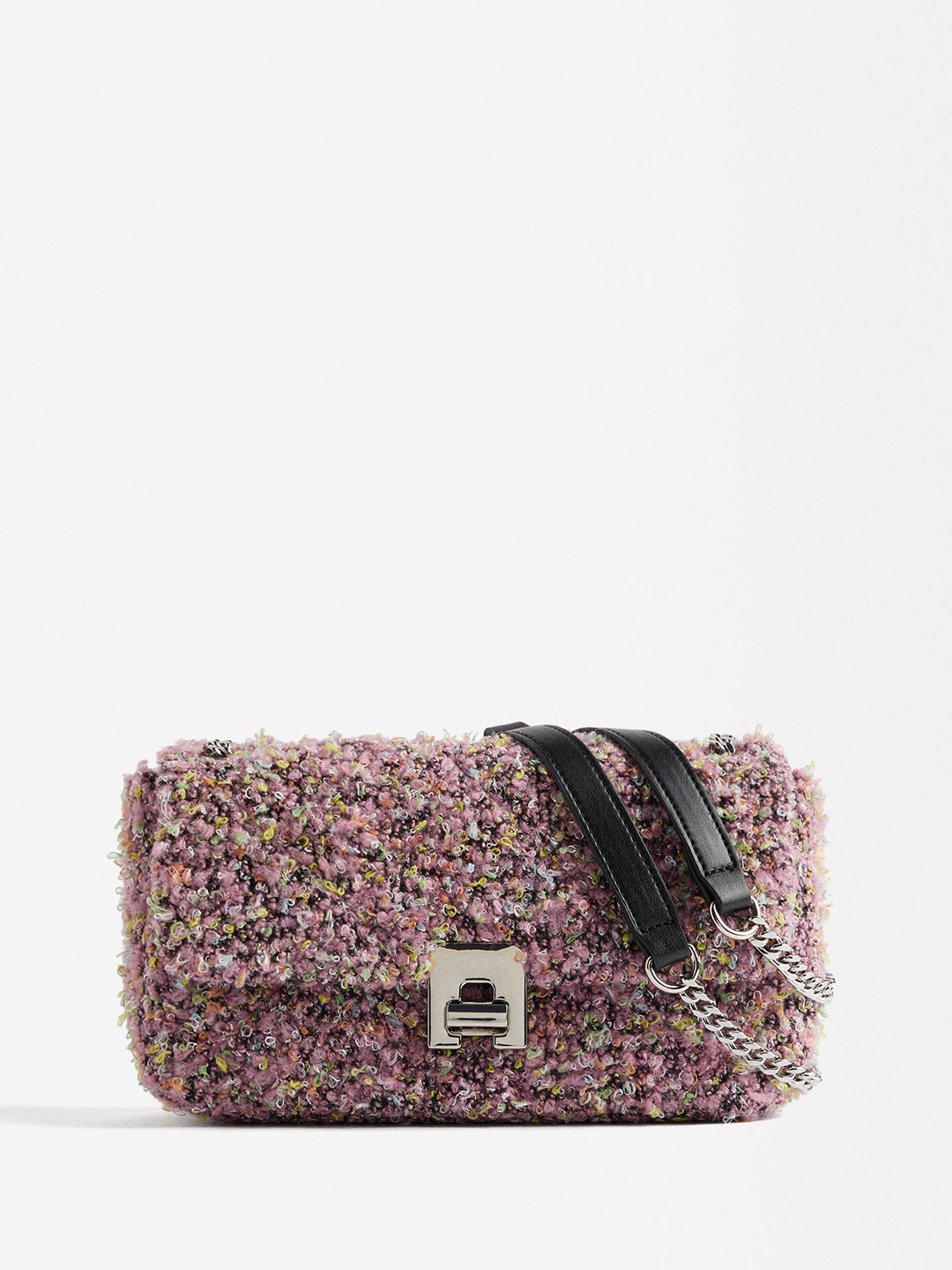 

PARFOIS Structured Shoulder Bag, Pink