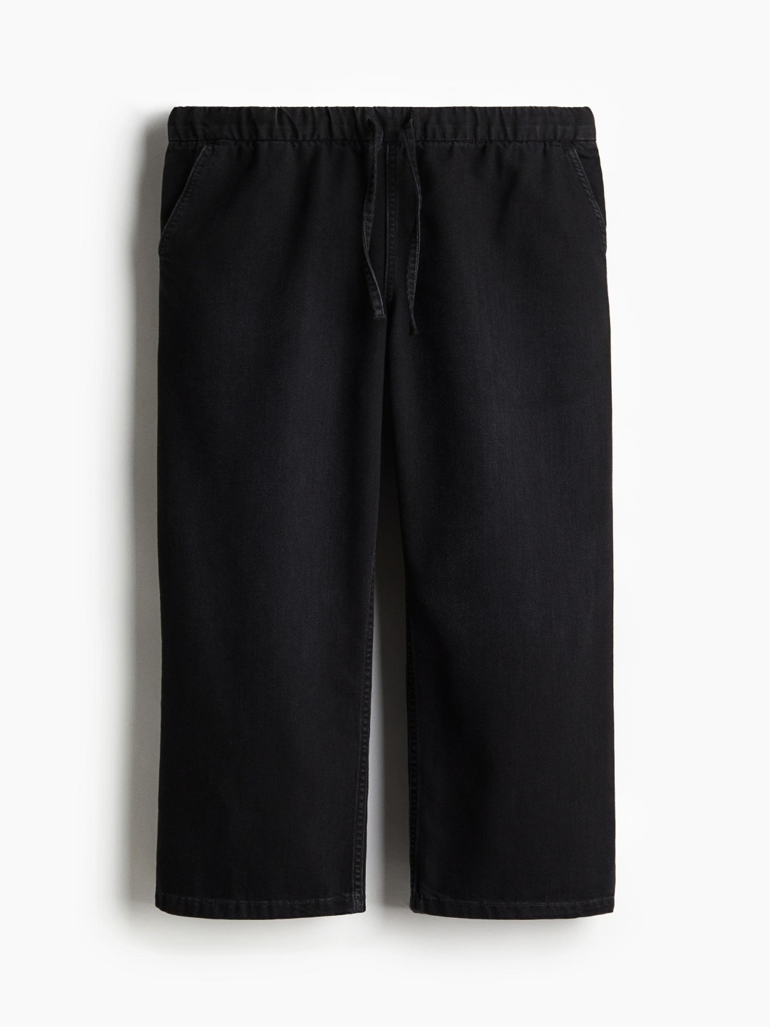 

H&M Denim Joggers, Black