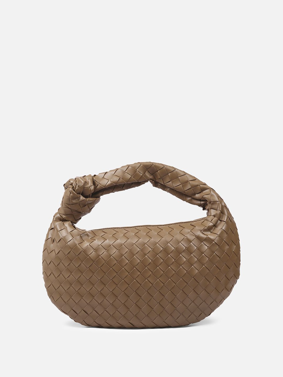 

CARRY CITY Structured Handheld Bag, Brown