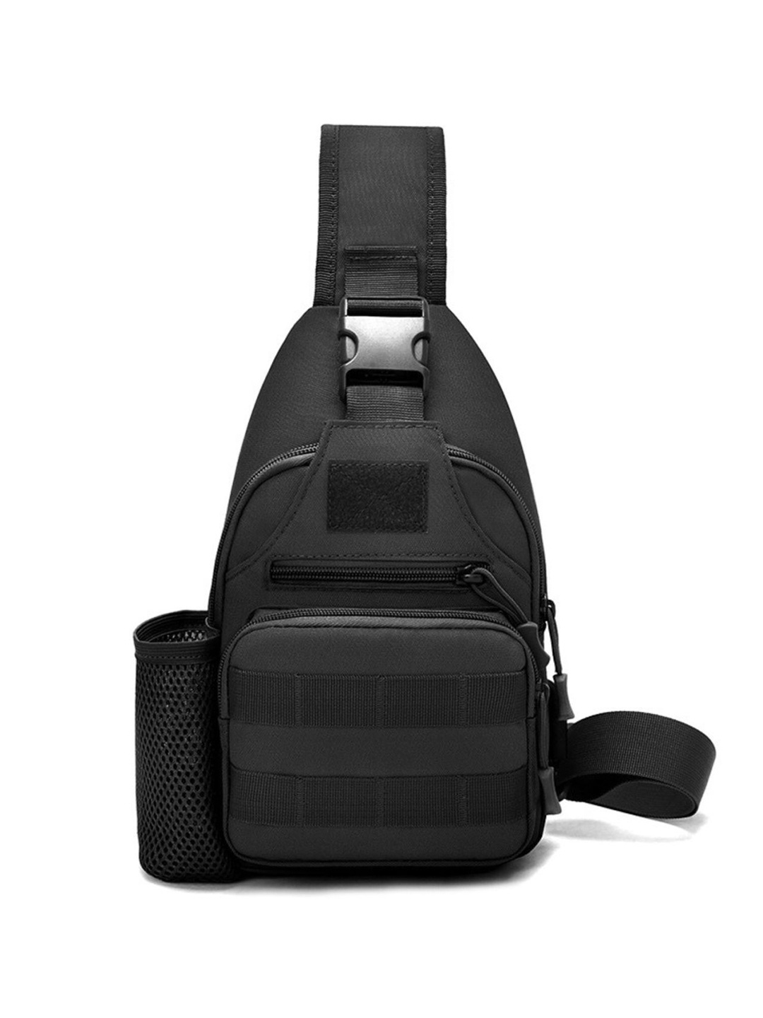 

Carry Trip Unisex Solid Backpack, Black