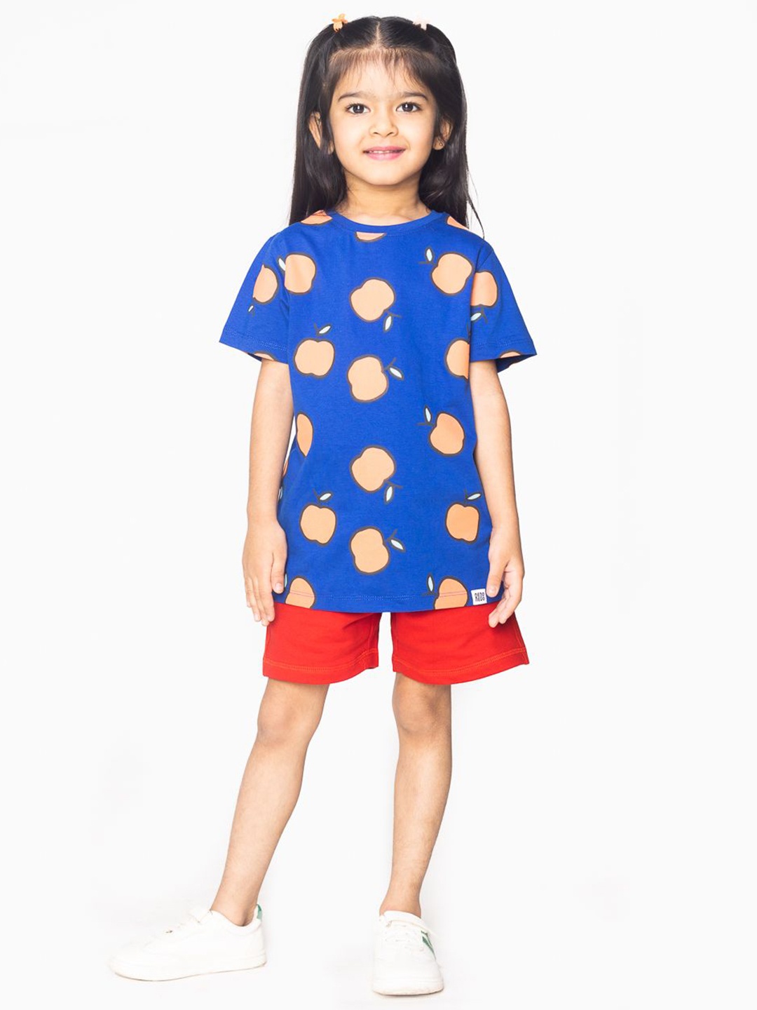 

Reedoo Unisex Kids Bio Finish Conversational Printed Round Neck Cotton T-shirt, Blue