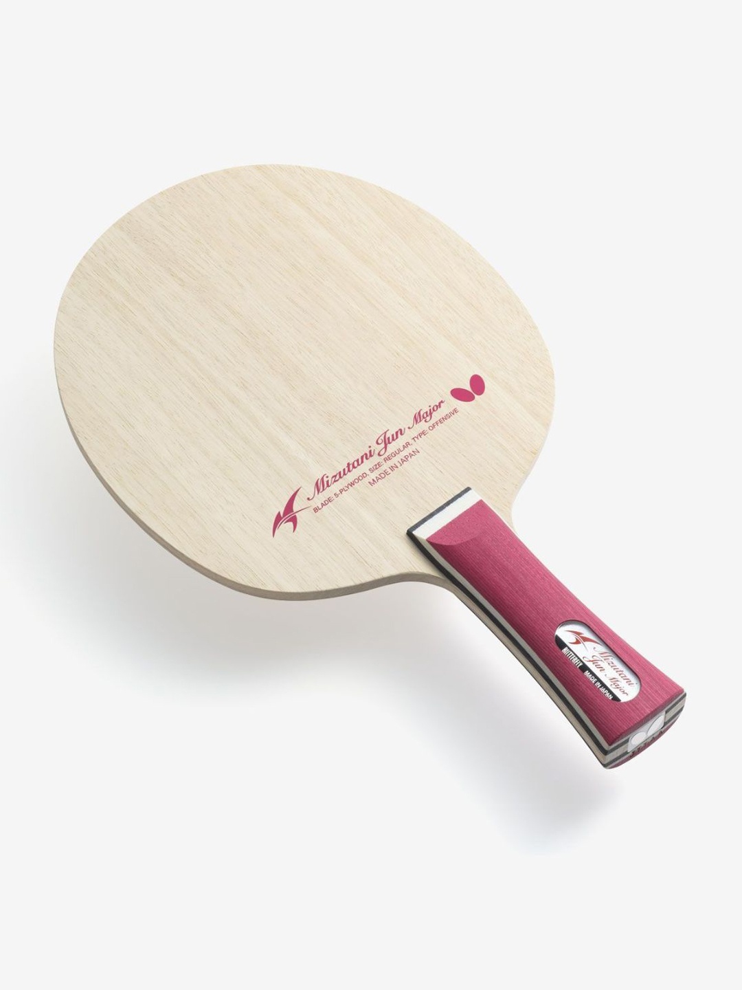 

butterfly Unisex Mizutani Jun Major Table Tennis Blade, Brown