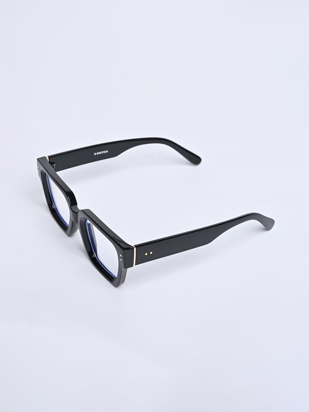 

Snitch Men Wayfarer Sunglasses with UV Protected Lens SN0088, Black