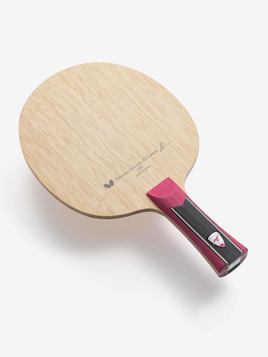 

butterfly Mizutani Jun ZLC Table Tennis Blade, Brown