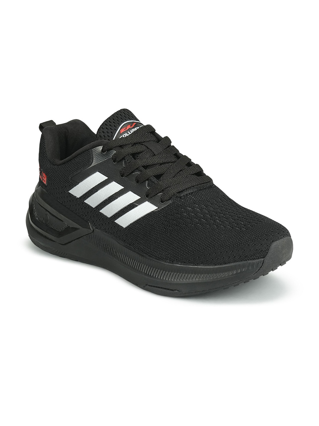 

Columbus Men Woven Design Sneakers, Black