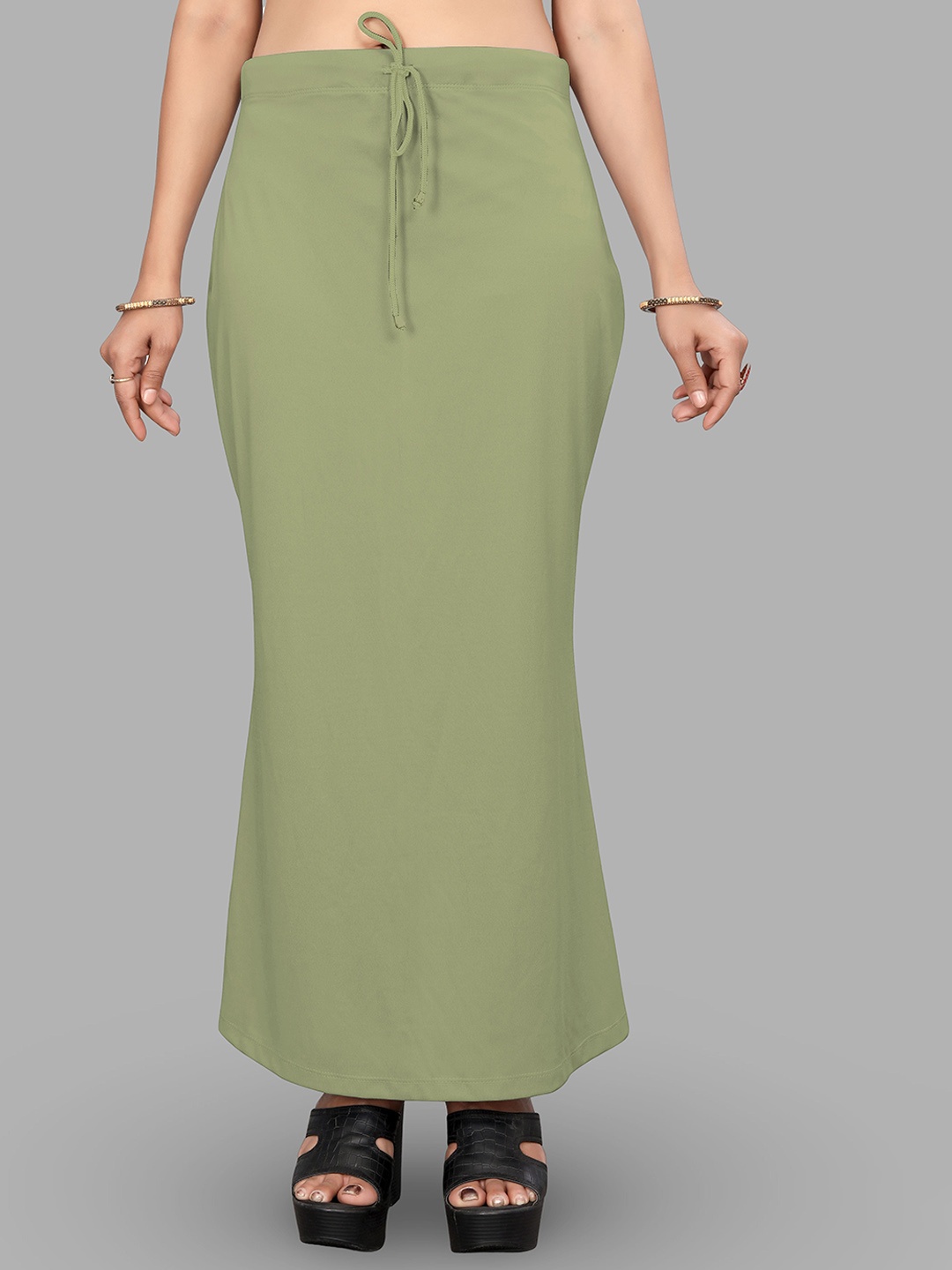 

NEXSUS Women Mid-Rise Mermaid Fit Saree Shapewear, Green
