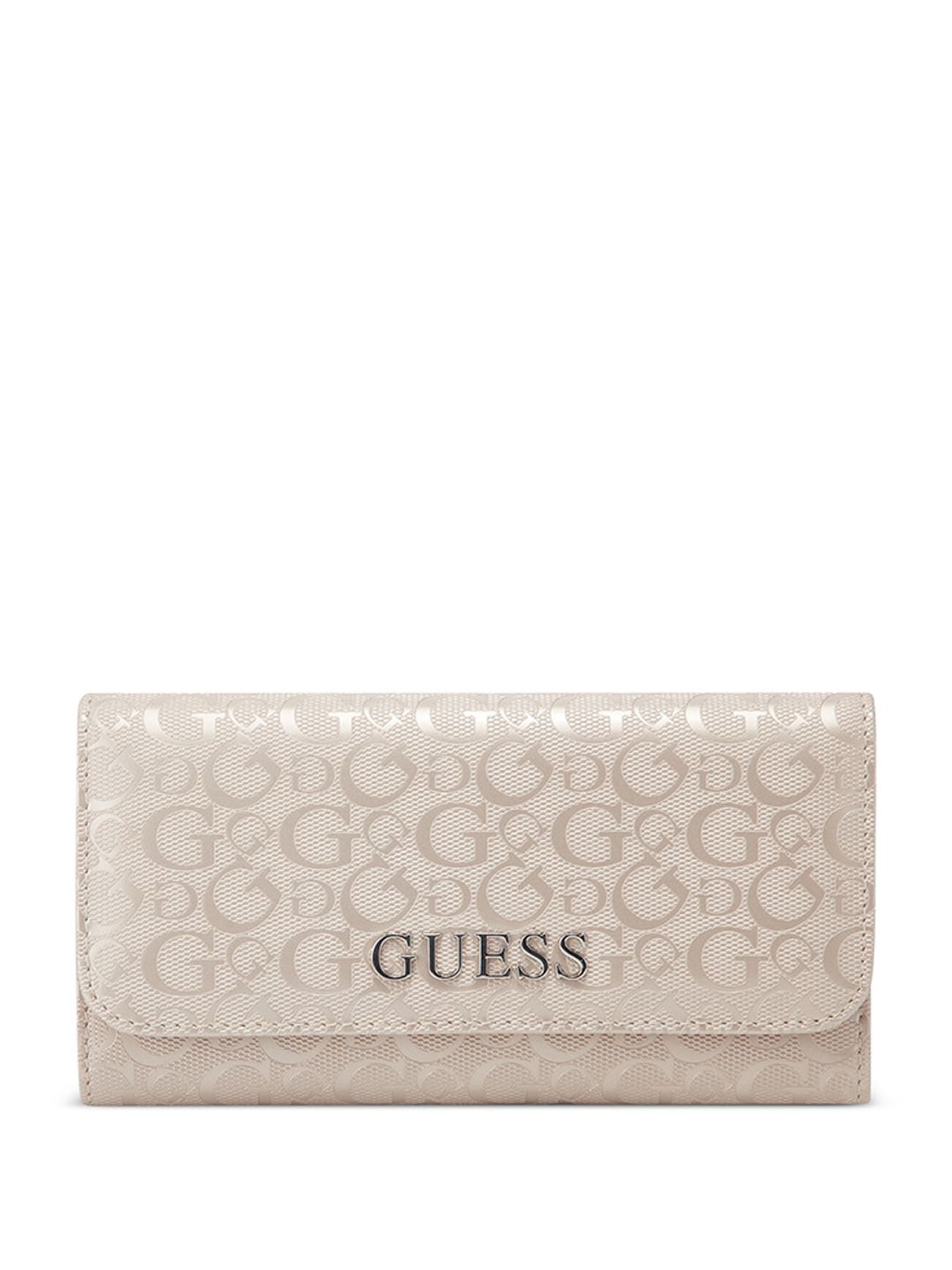 

GUESS Women Printed Three Fold Wallet, Rose