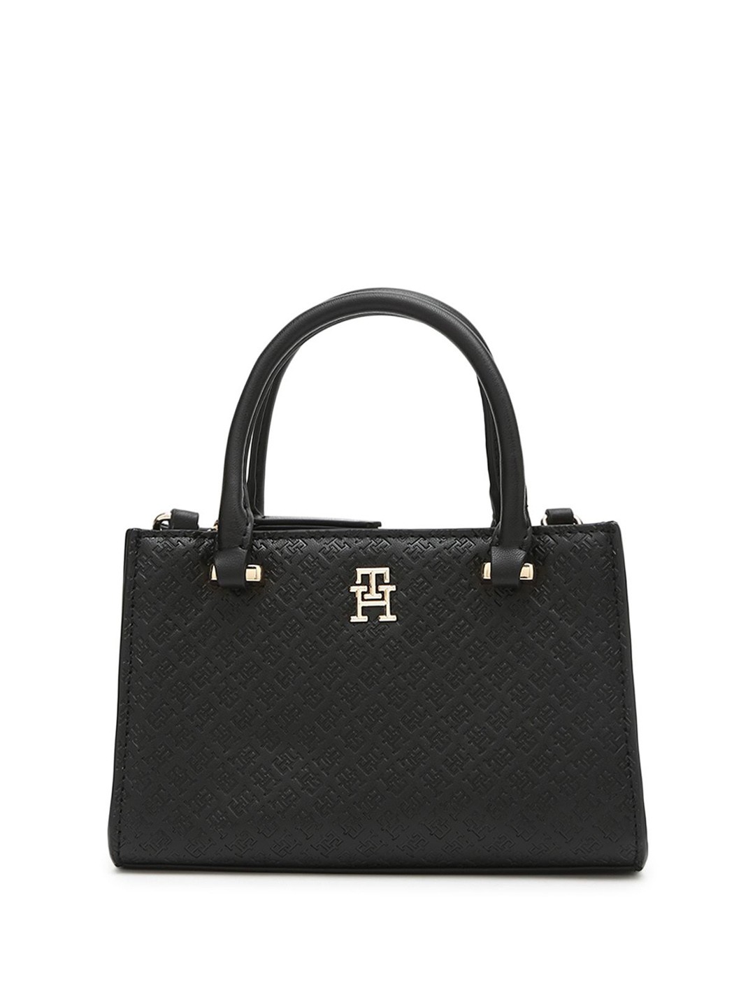 

Tommy Hilfiger PU Swagger Sling Bag with Tasselled, Black