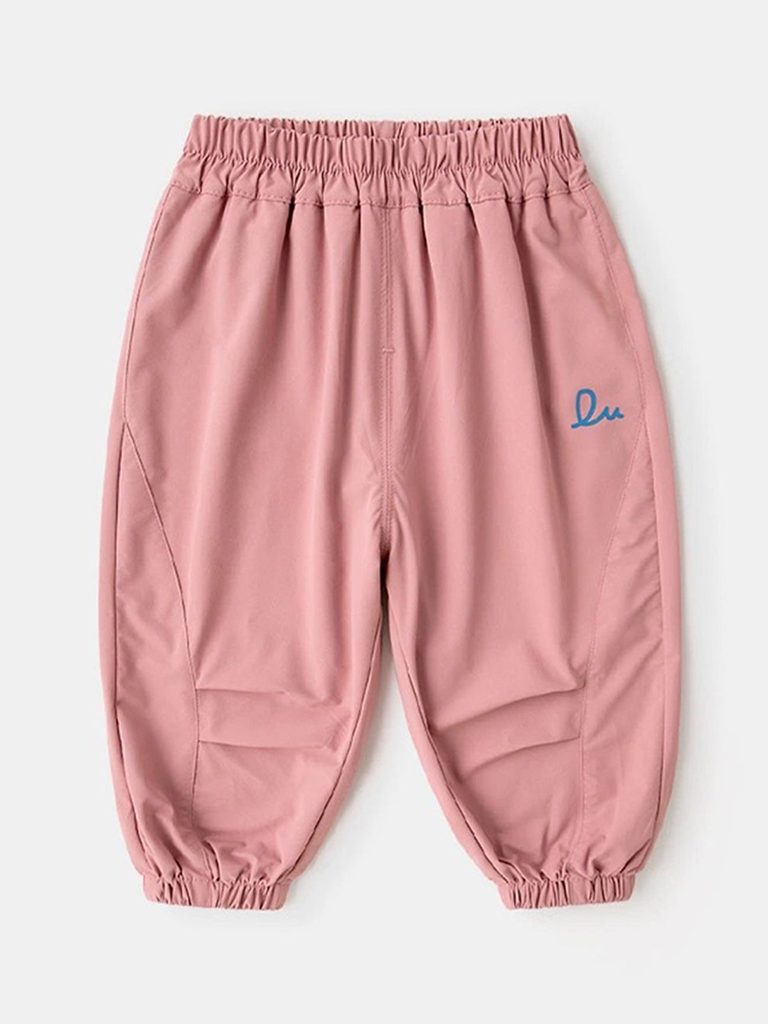 

LULU & SKY Boys Relaxed-Fit Mid-Rise Joggers, Pink