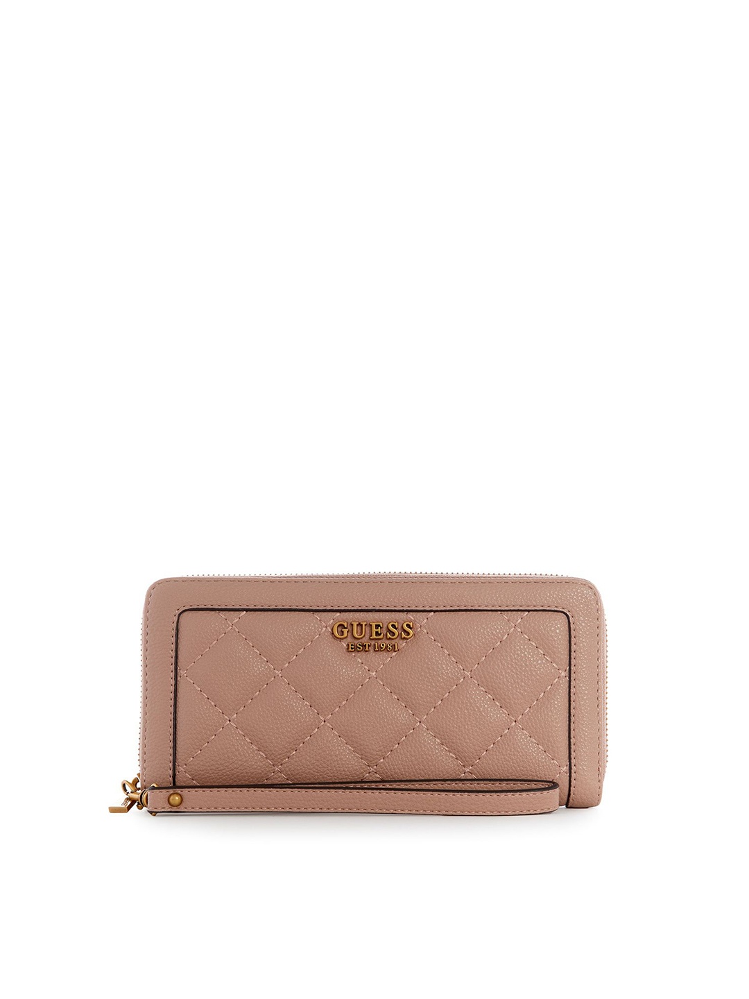 

GUESS Women Textured Two Fold Wallet, Pink