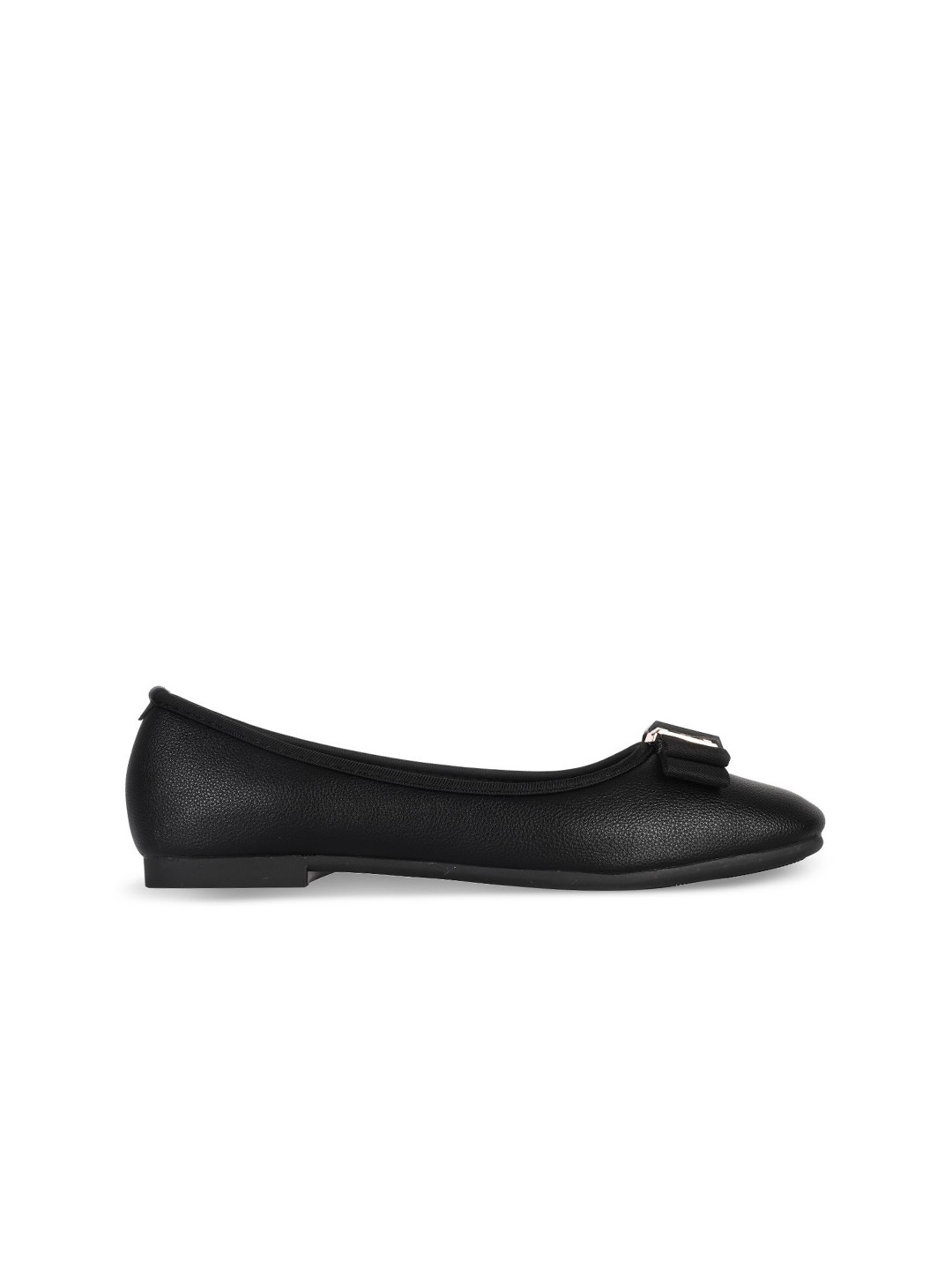 

San Marino by Shoe Bank Women Embellished Ballerinas Flats, Black