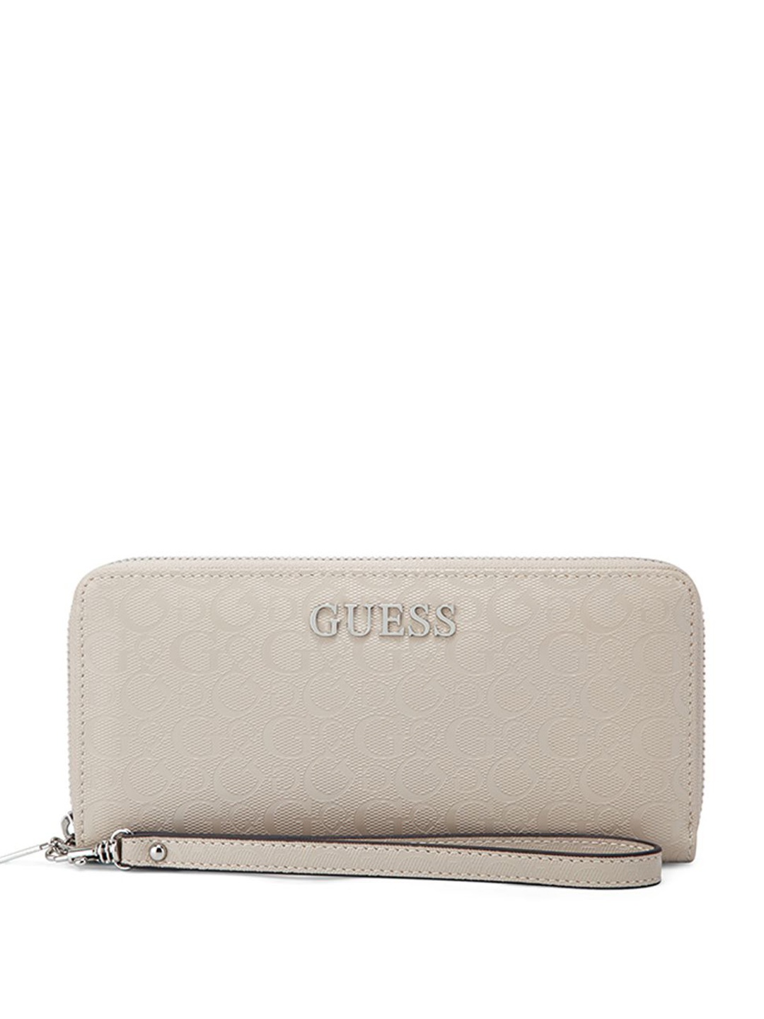 

GUESS Women Printed Two Fold Wallet, Beige