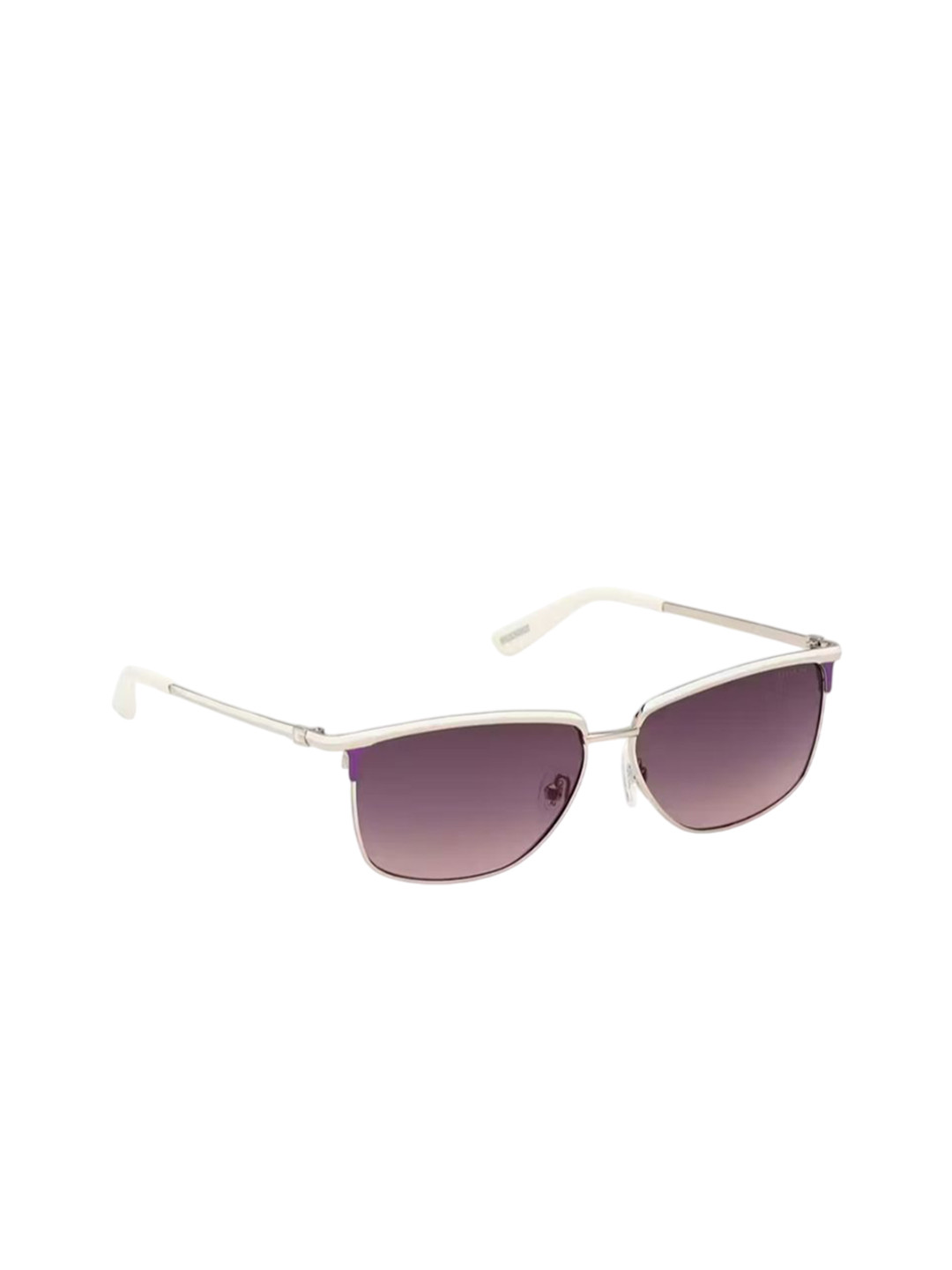 

GUESS Women Square Sunglasses with UV Protected Lens GUS0013321B56SG, Purple