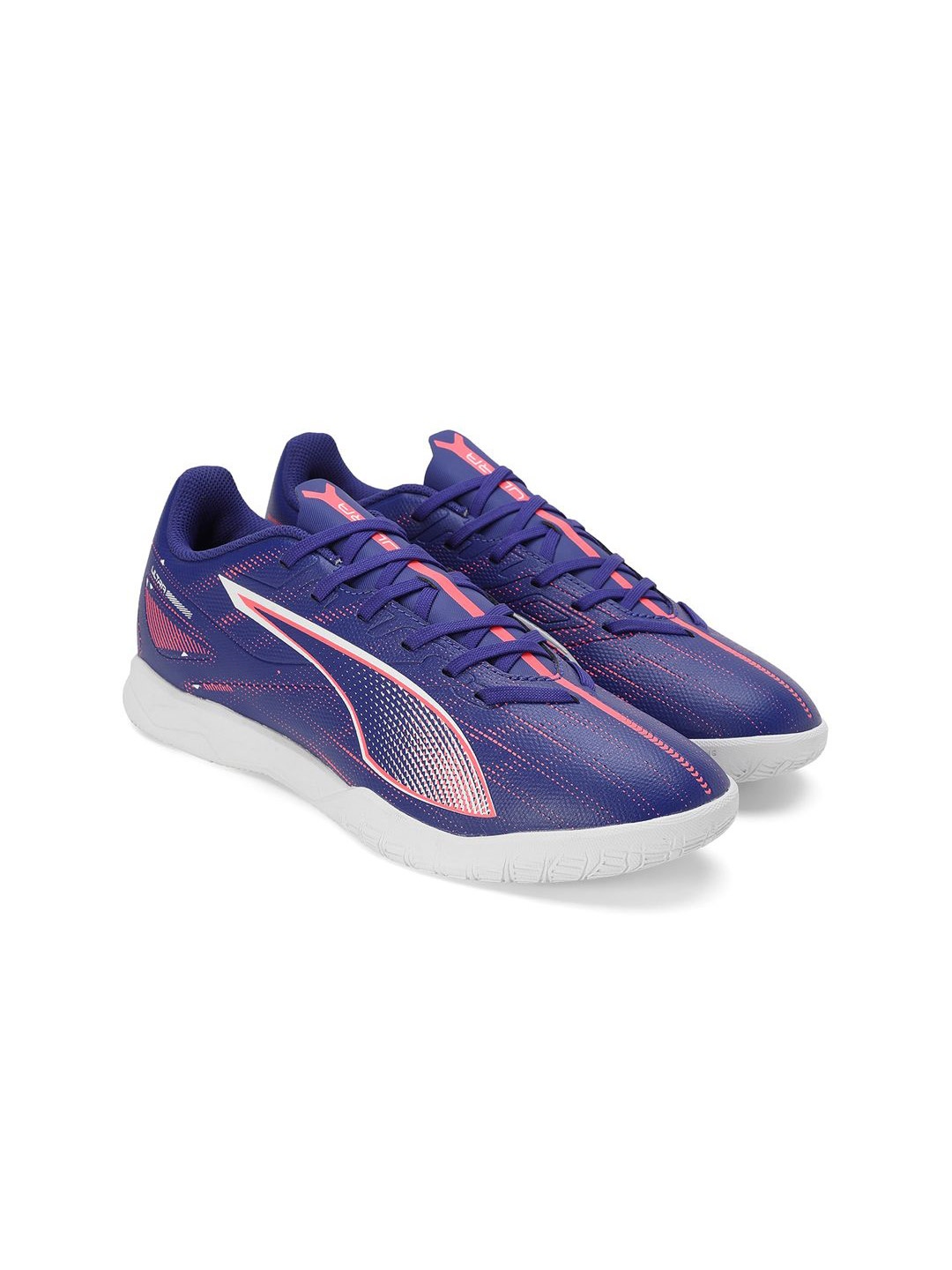 

Puma Ultra 5 Play IT Unisex Indoor Court Lace-Ups Football Shoes, Blue