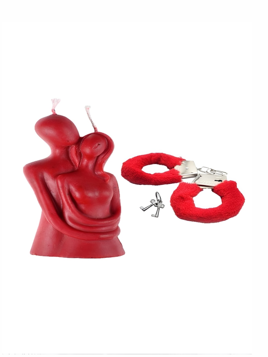 

PROKART Red 2 pieces Pillar Candle