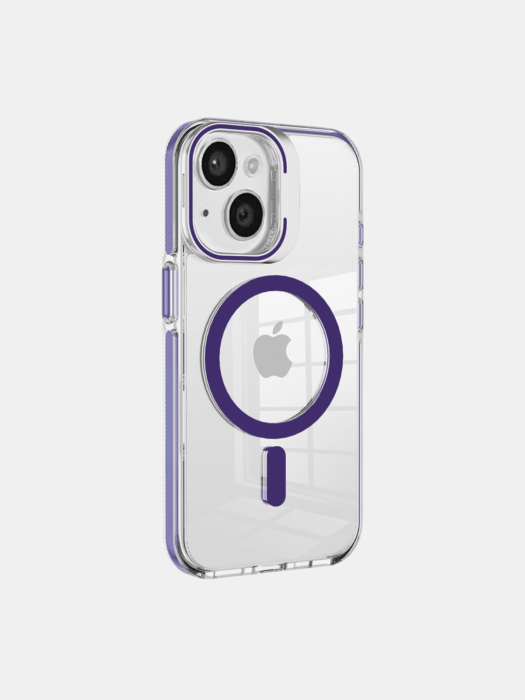 

macmerise Solid Printed iPhone 14 Plus Back Case Mobile Accessories, Purple