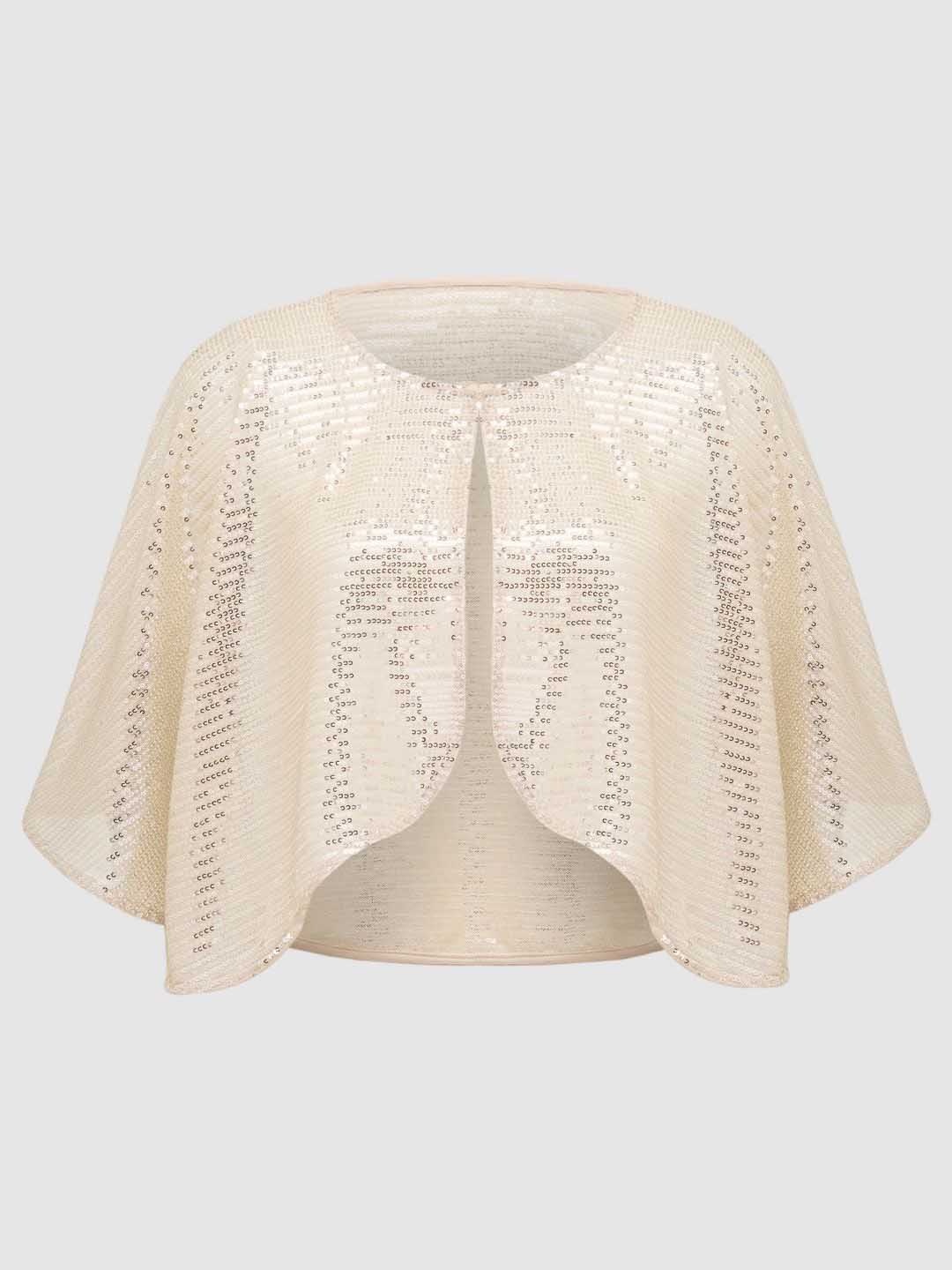 

Forever New Women Crop Cape Jacket, White