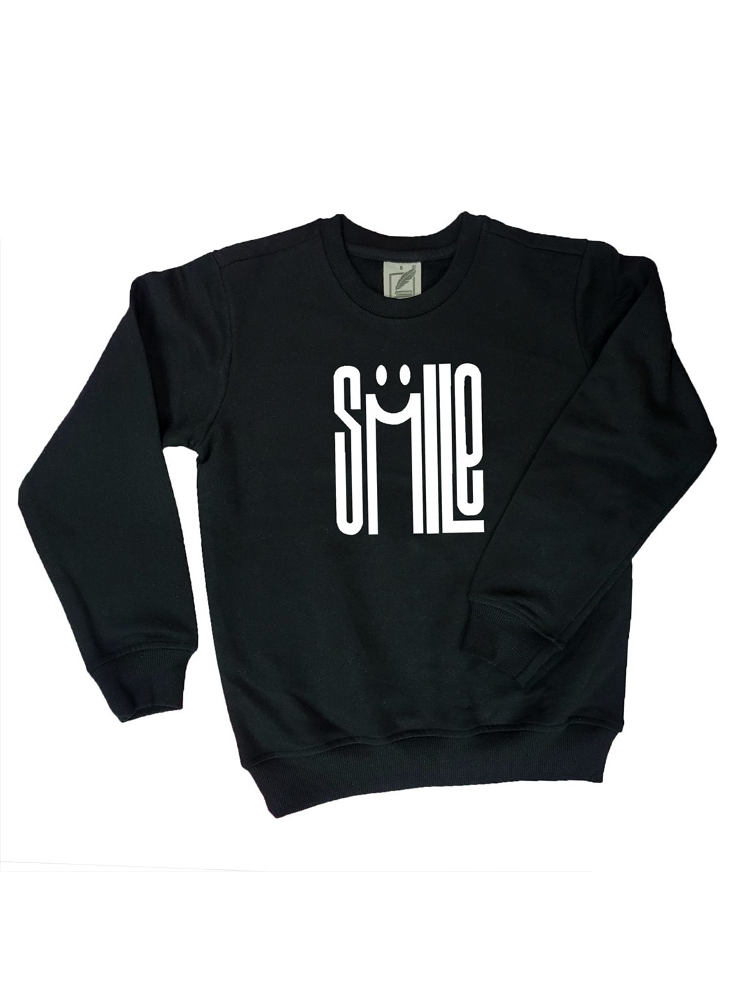 

Chombooka Kids Printed Sweatshirt, Black
