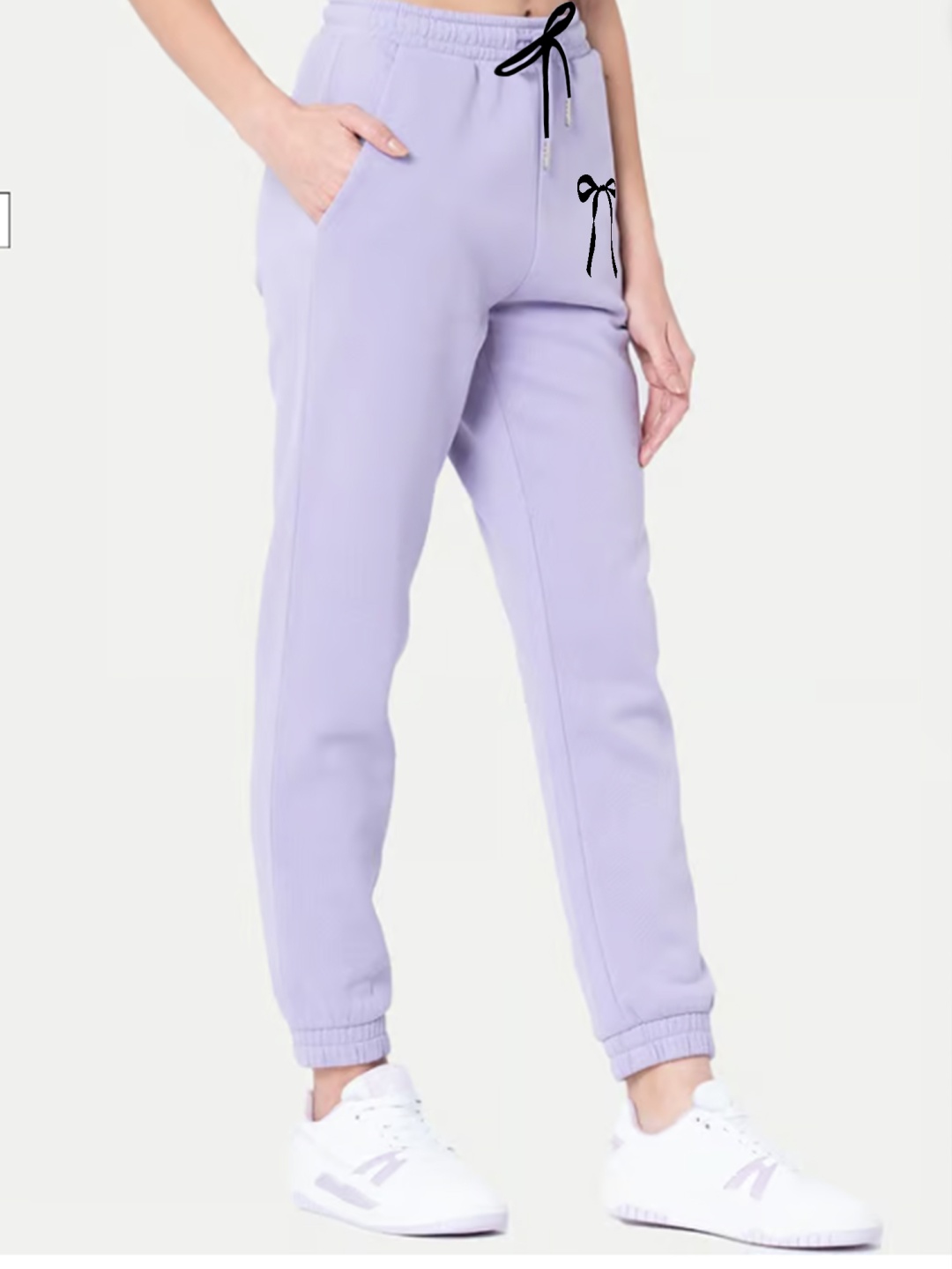 

TABADTOD Women Printed Relaxed Loose Fit Joggers Trousers, Purple