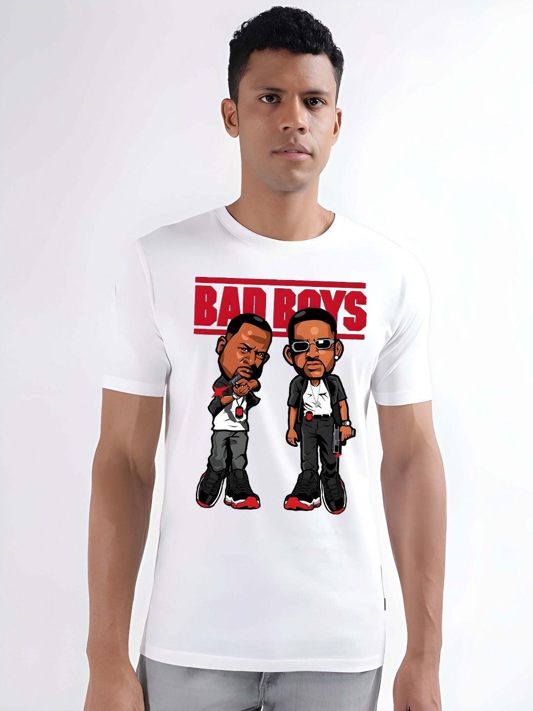 

Moda Rapido Men T-shirt, White