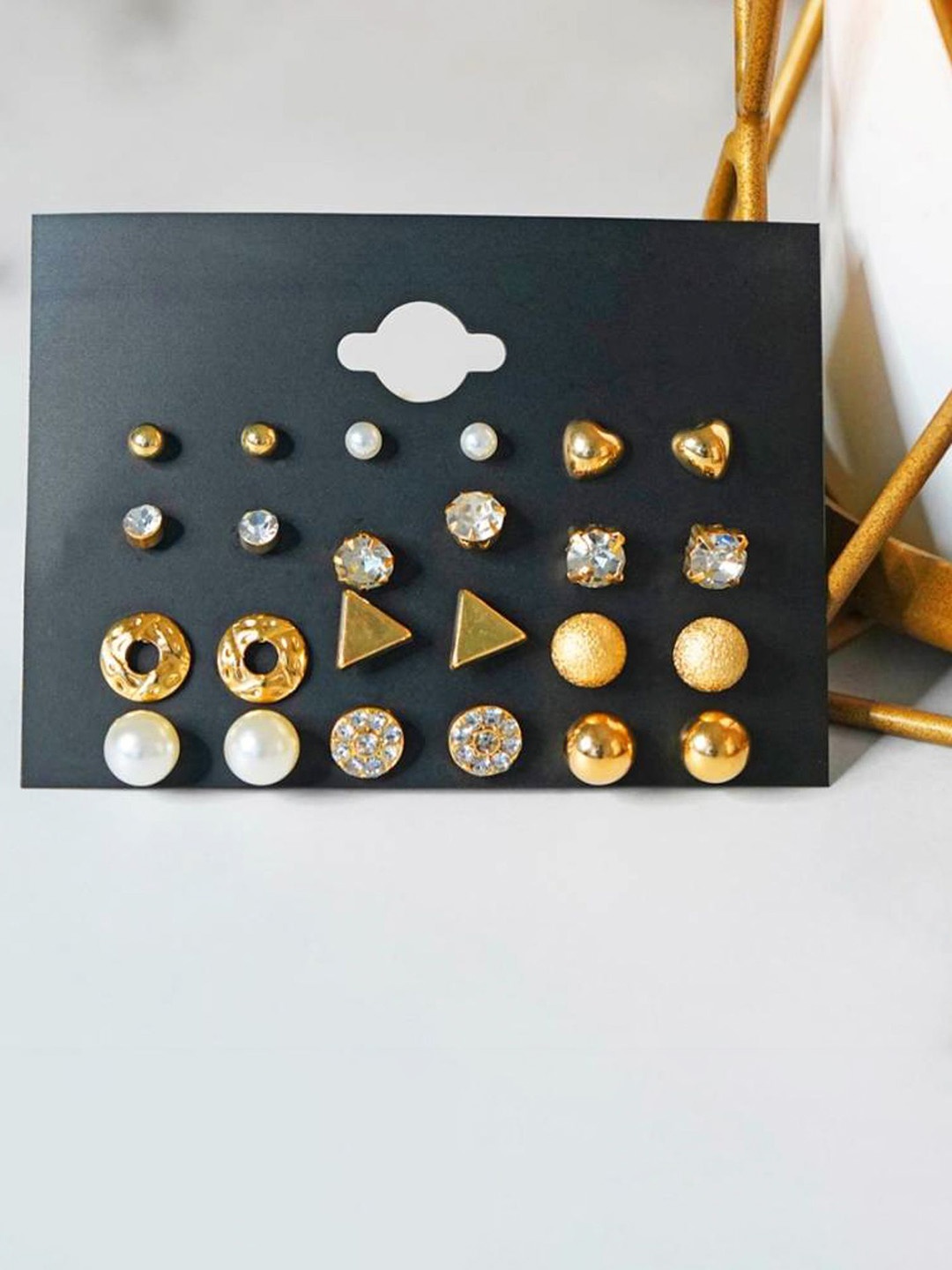 

PolluxCraft Earrings, Gold