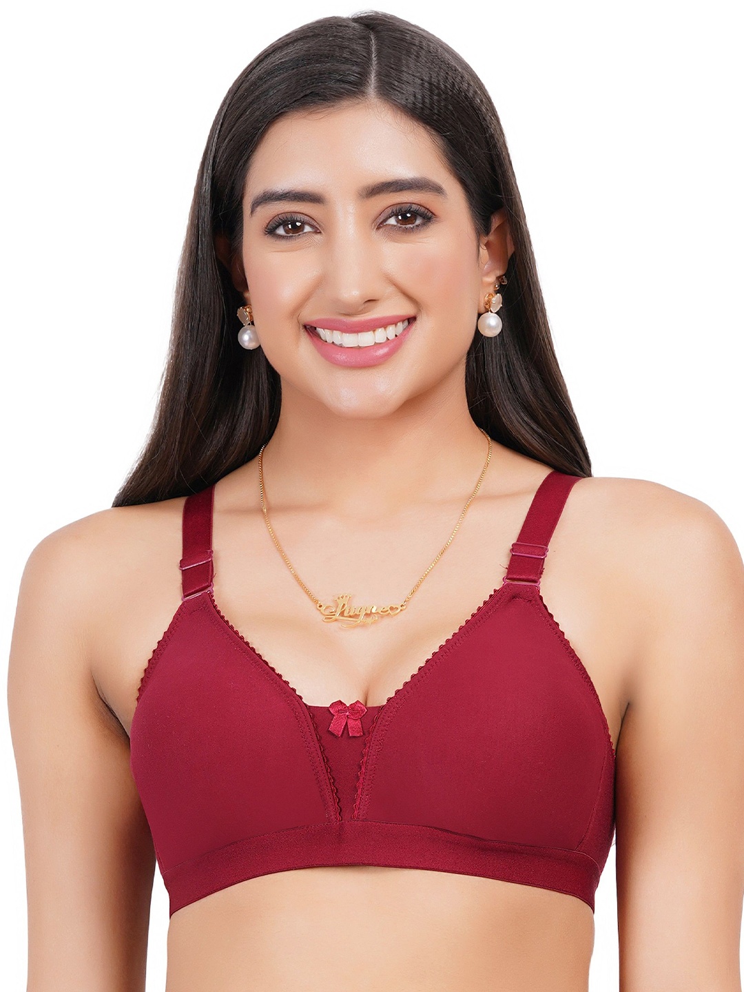 

Liigne Bra Full Coverage, Maroon