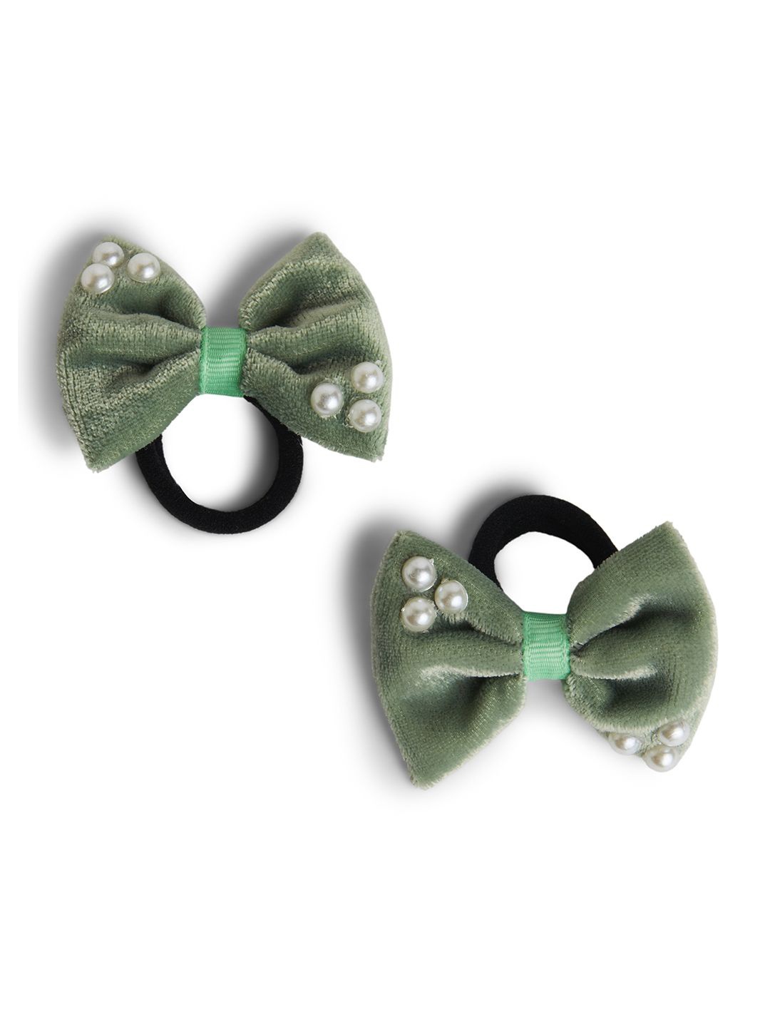 

RIBBON CANDY Girls Tic Tac Hair Clip, Olive