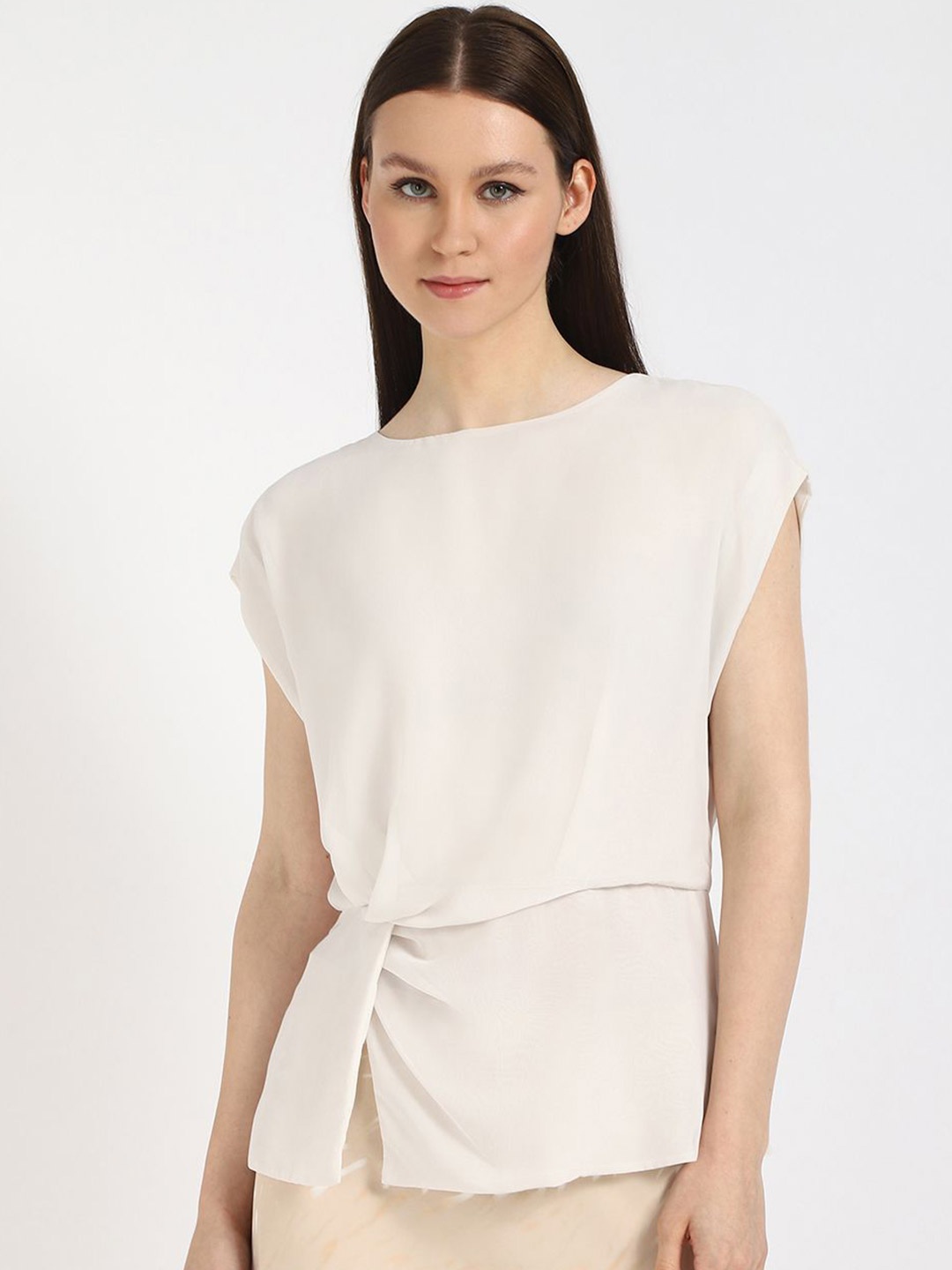 

Calvin Klein Jeans Extended Sleeves Top, White