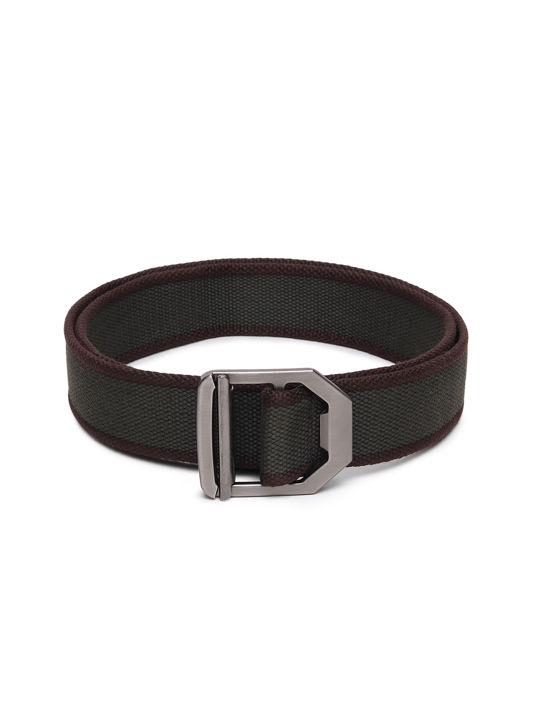 

Metronaut Men Textured Belt, Grey