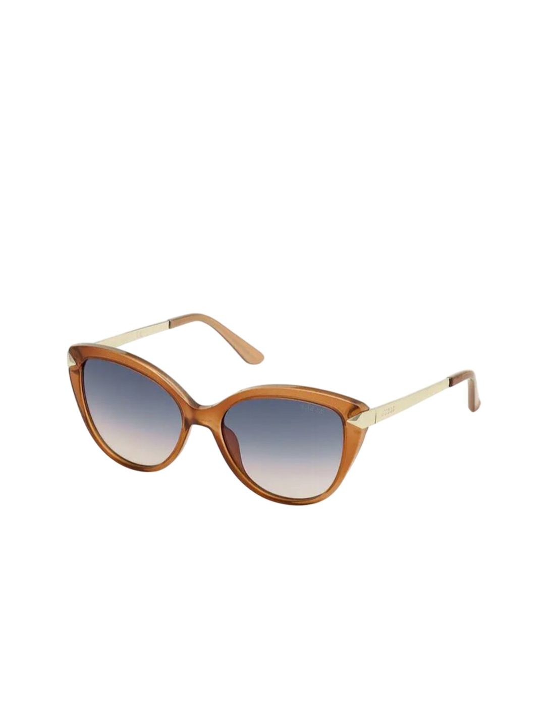 

GUESS Women Cateye Sunglasses with UV Protected Lens GUS76585642BSG, Grey