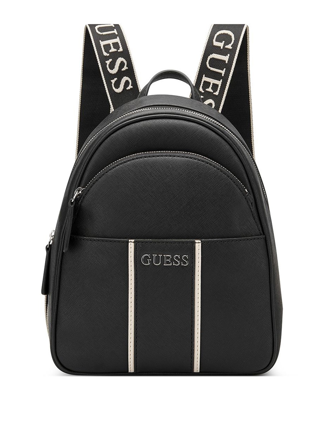 

GUESS Women Farah Backpack, Black