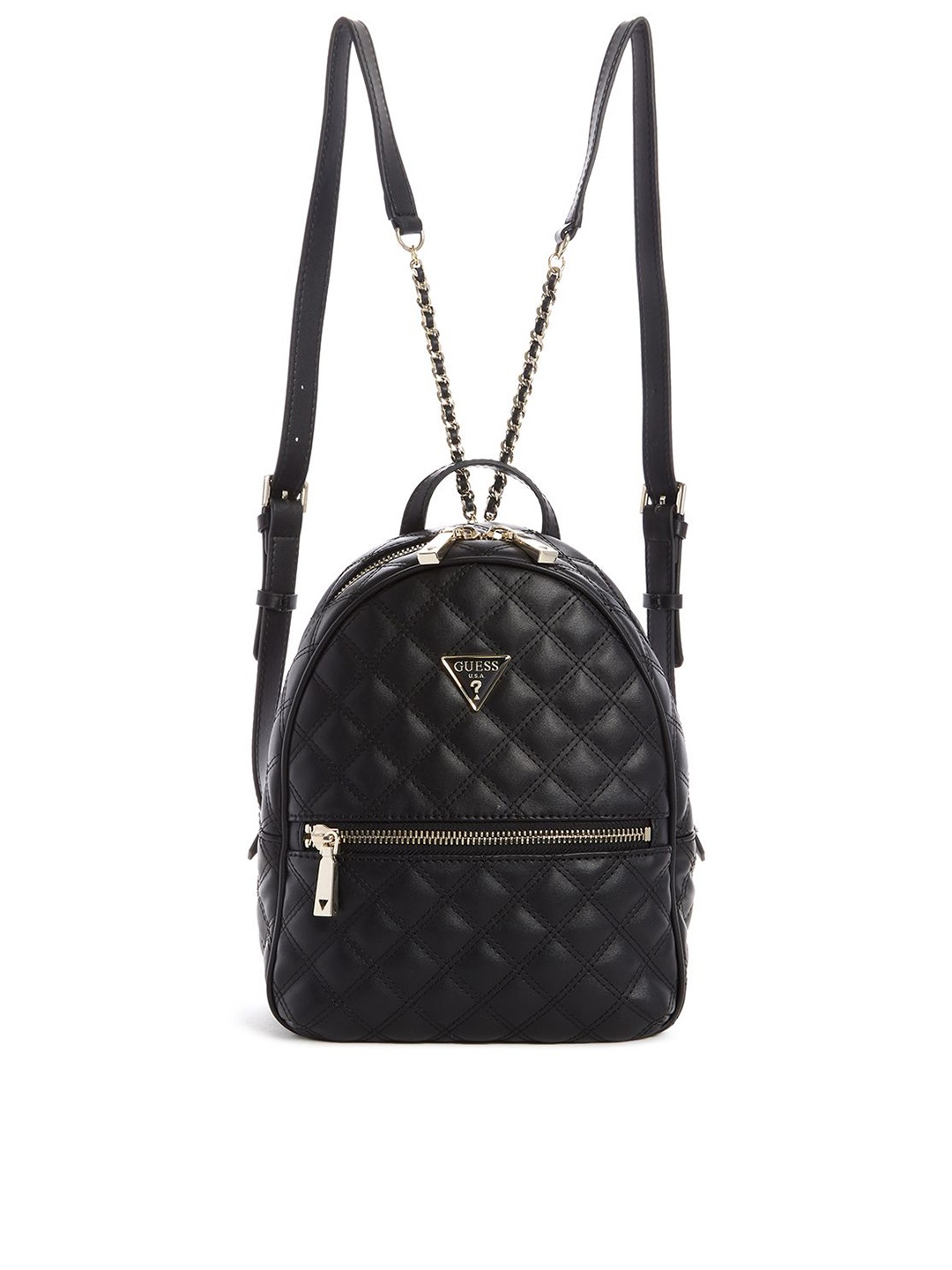 

GUESS Women Textured Quilted Cessily Backpack, Black