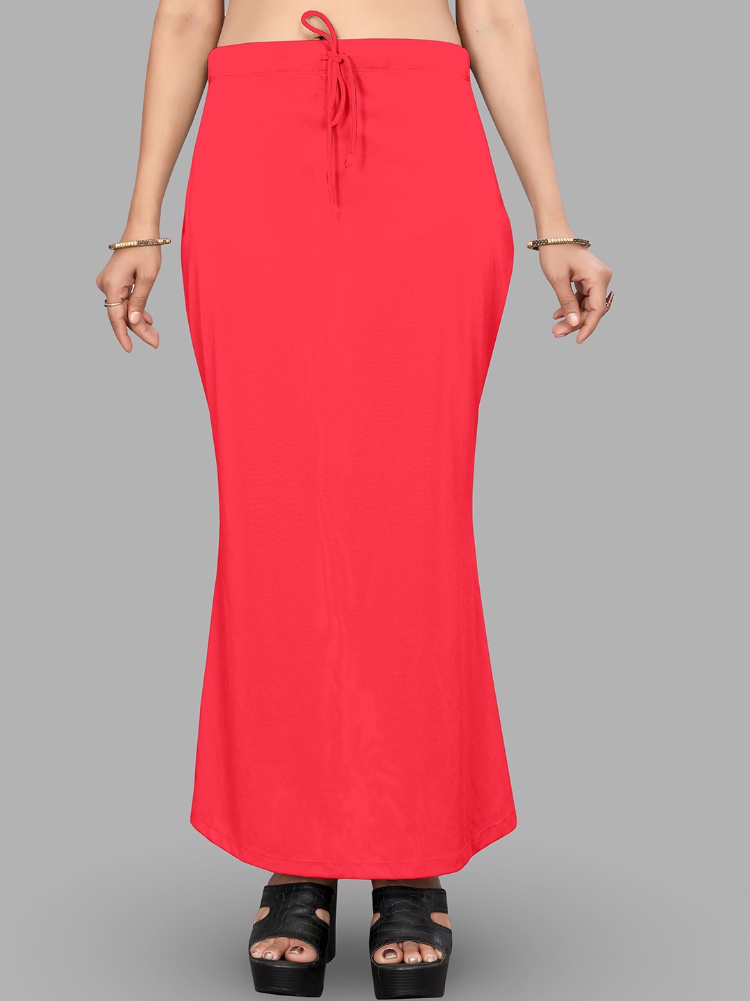 

Nexsus Mermaid Fit Saree Shapewear, Red