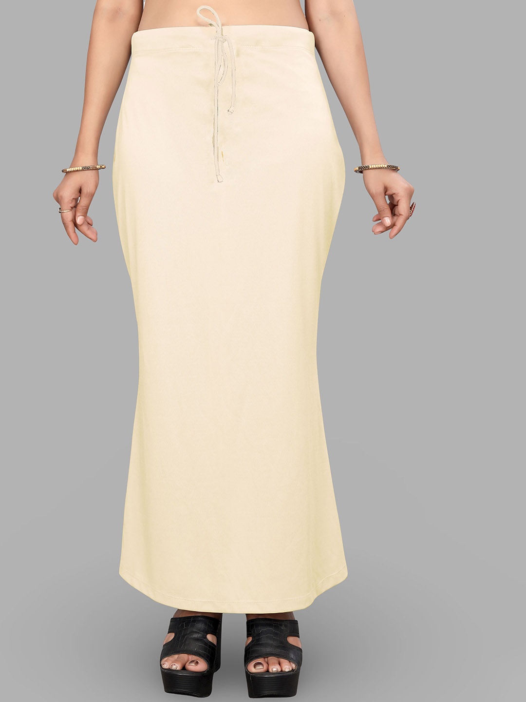 

NEXSUS Women Mid-Rise Tummy & Thigh Mermaid Fit Saree Shapewear, Beige