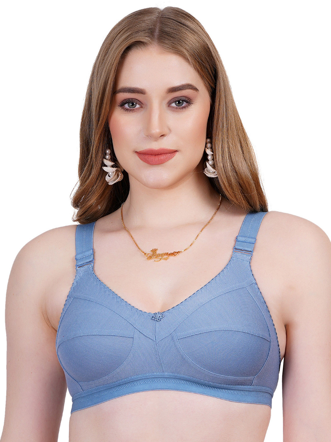 

Liigne Bra Full Coverage, Blue