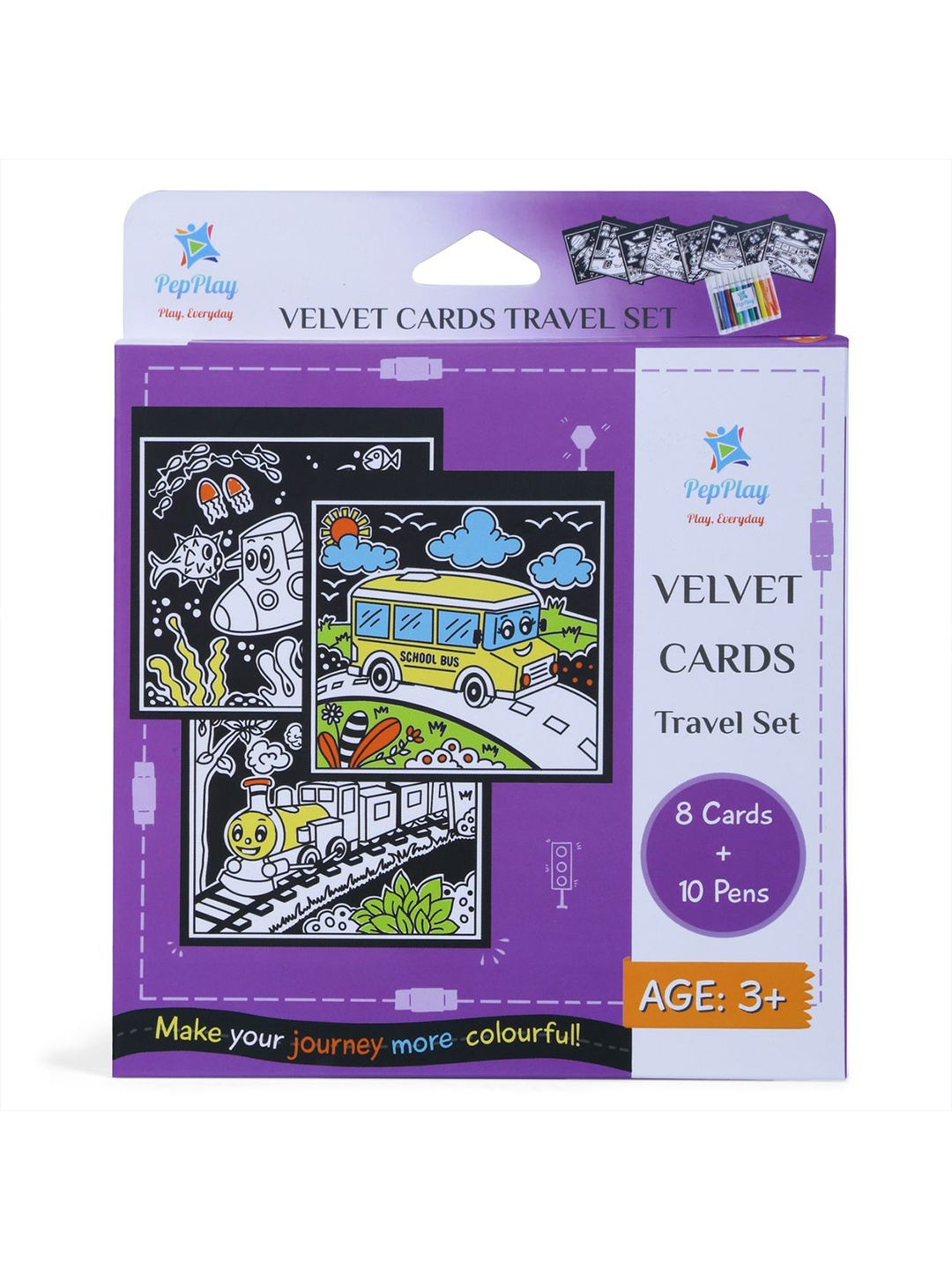 

PepPlay Velvets Cards Activity Toys and Games, Black