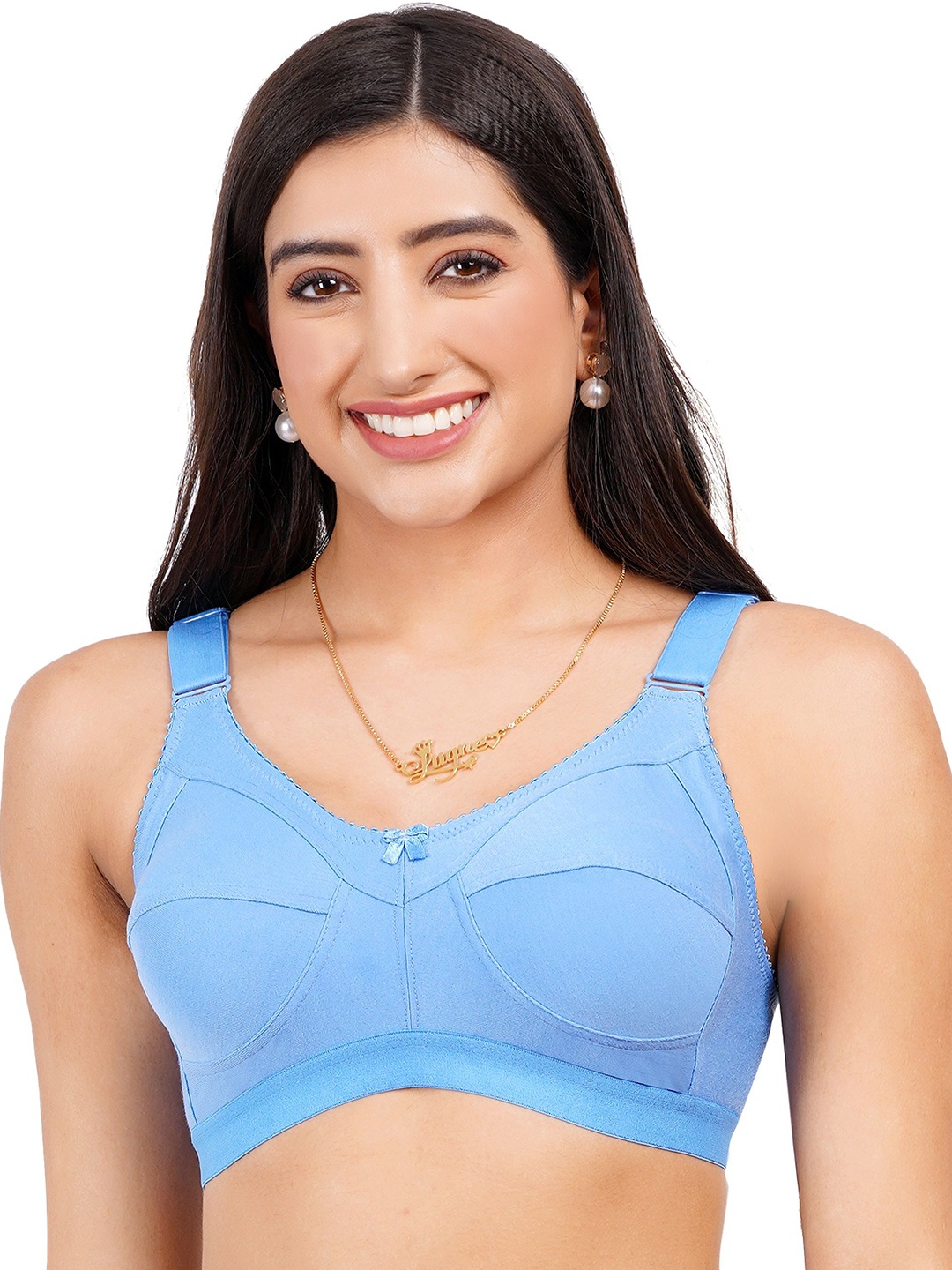 

Liigne Full Coverage Everyday Bra, Blue