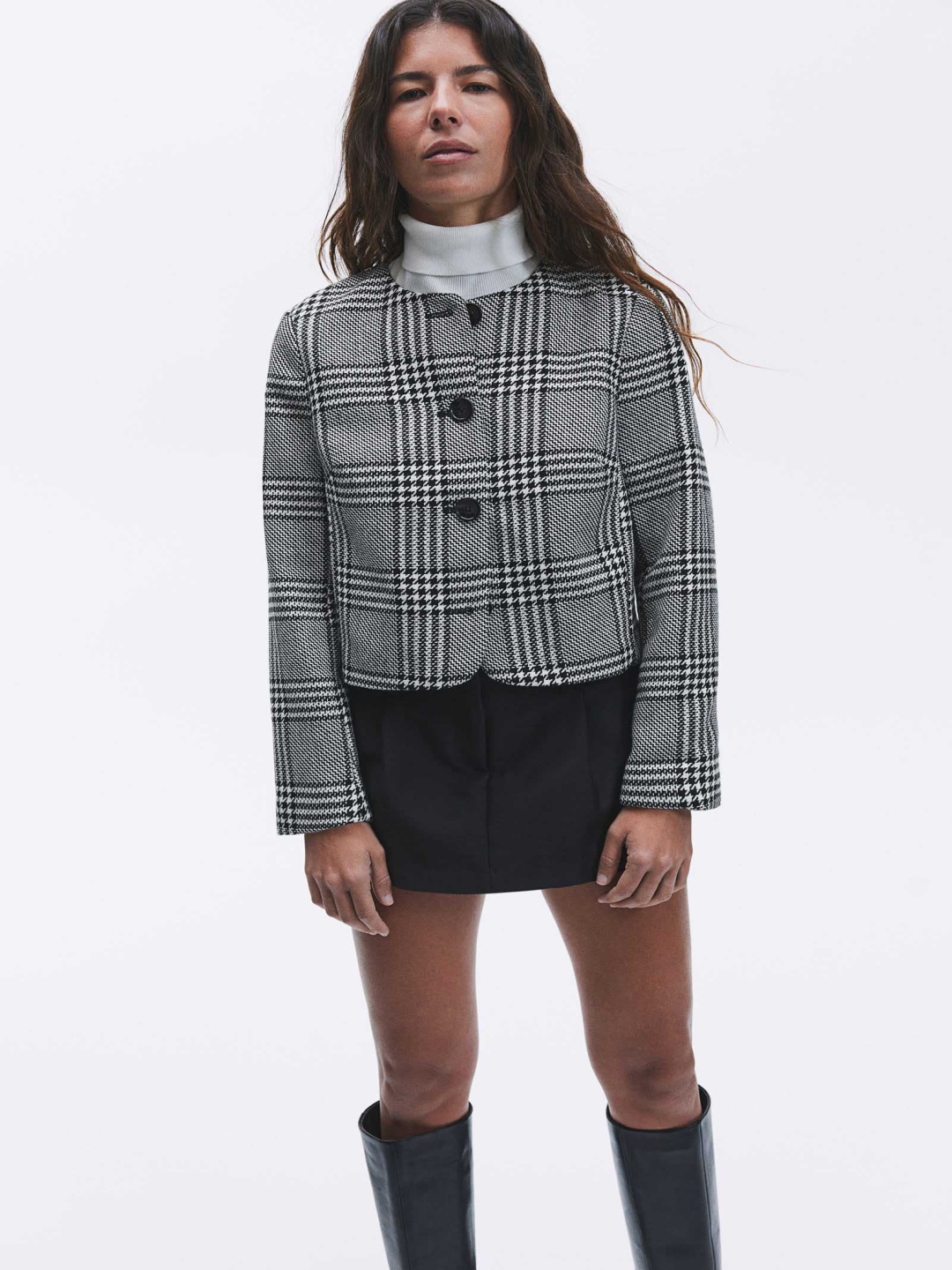 

H&M Short Jacket, Black