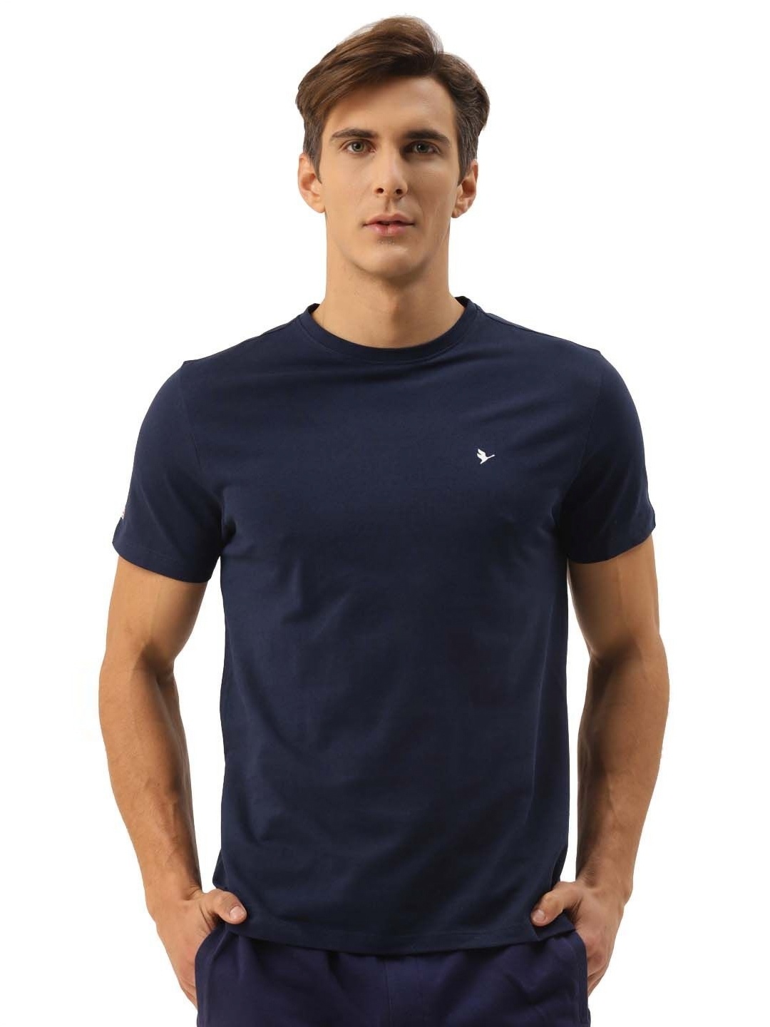 

AMSWAN Men Pockets T-shirt, Navy blue