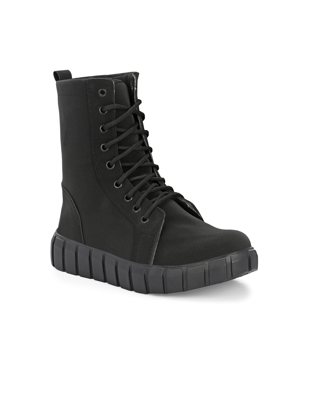 

The Roadster Lifestyle Co Women Block Heeled Boots, Black
