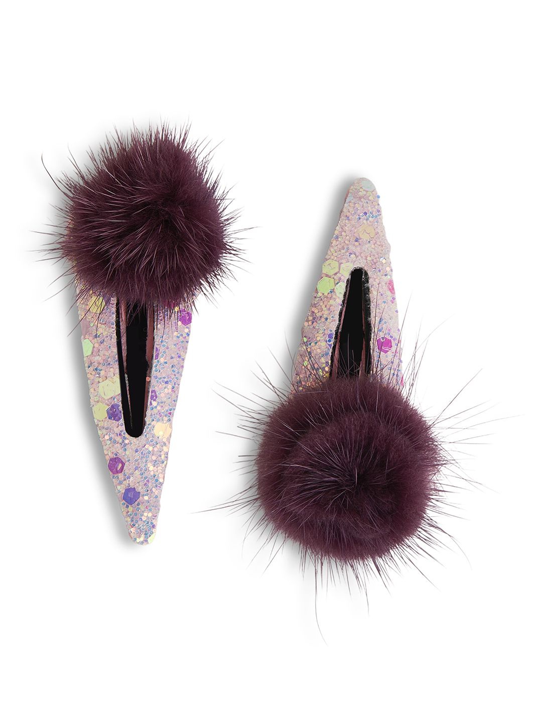 

RIBBON CANDY Girls Tic Tac Hair Clip, Magenta