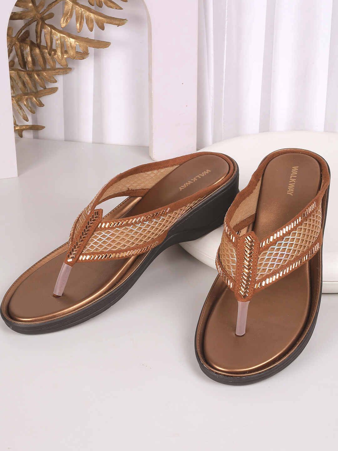 

WALKWAY by Metro Block Sandals, Gold