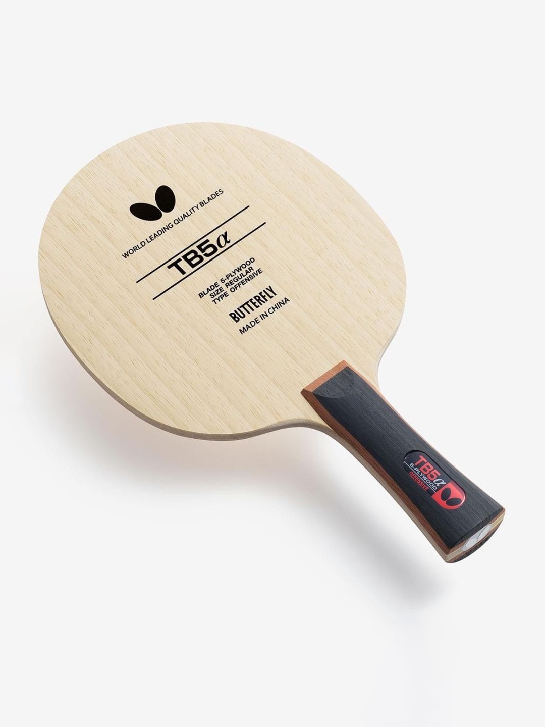 

butterfly TB5 Alpha FL Table Tennis Blade, Brown