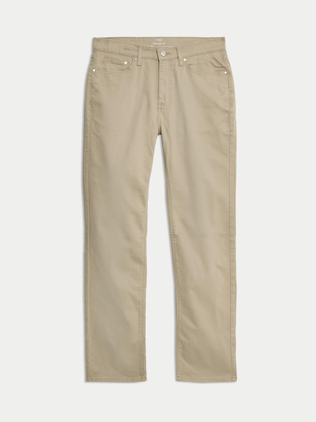 

Marks & Spencer Men Straight Fit High-Rise Jeans, Grey
