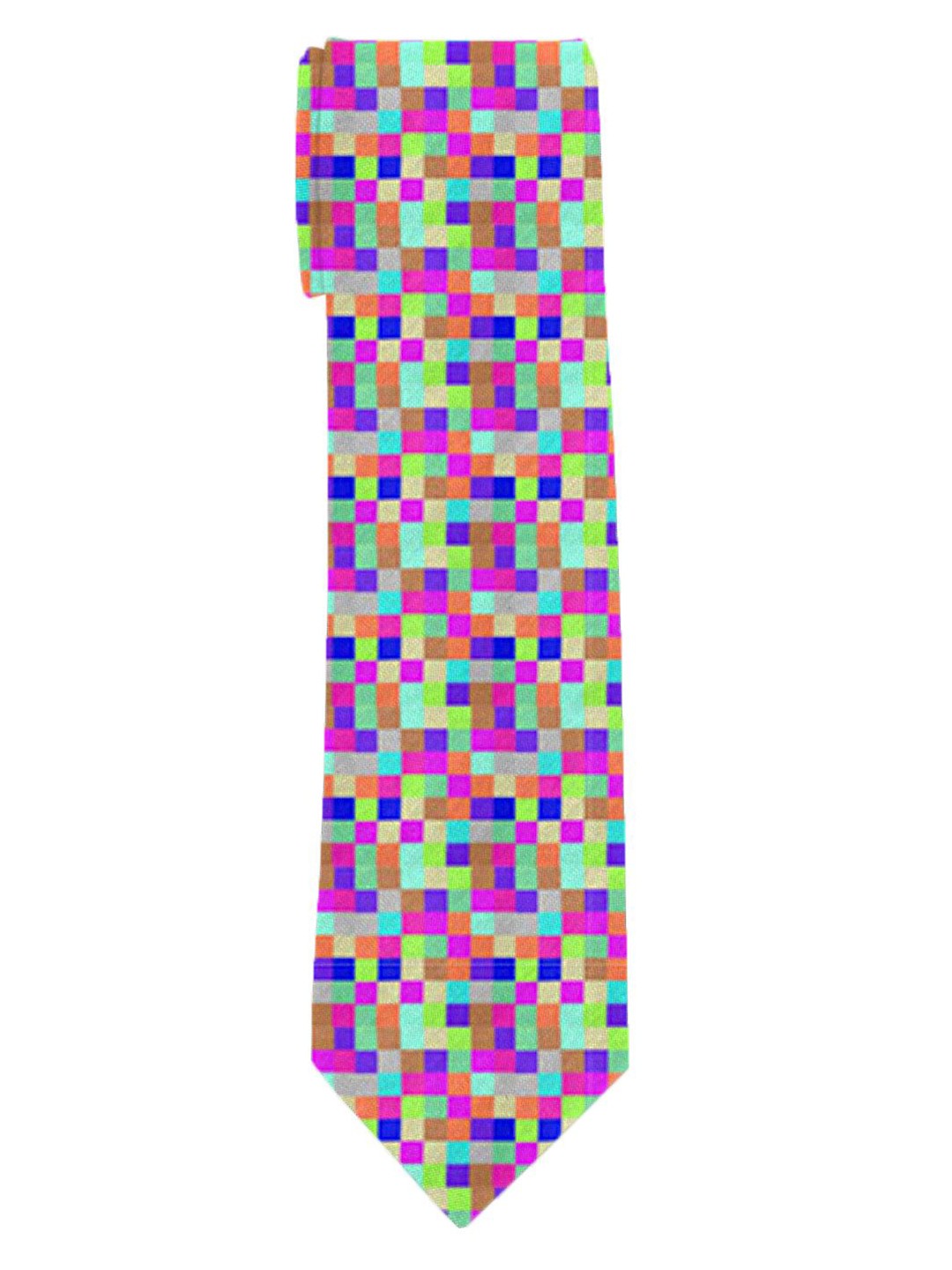 

Blacksmith Men Printed Satin Broad Tie, Blue