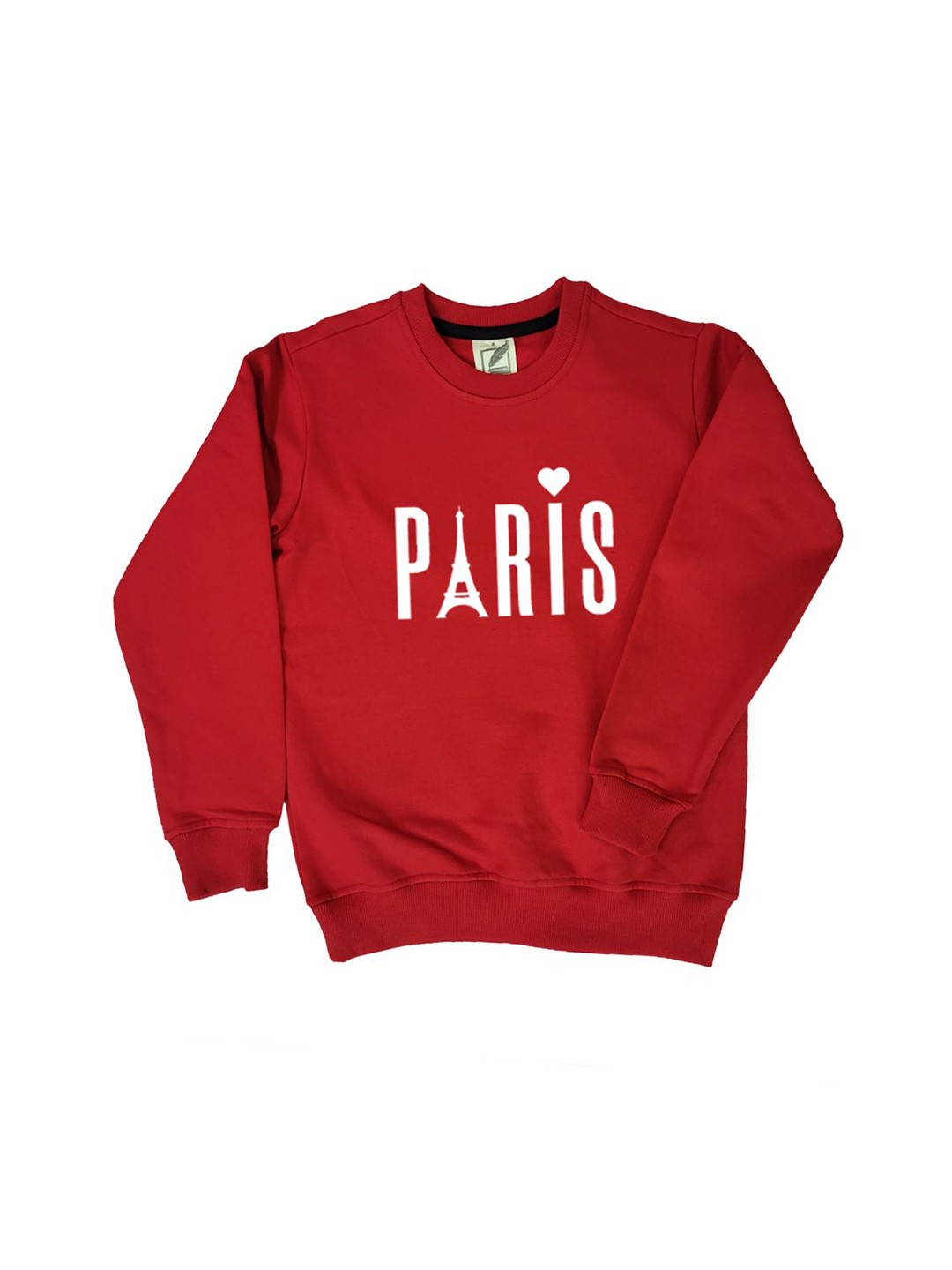 

Chombooka Unisex Kids Printed Sweatshirt, Red