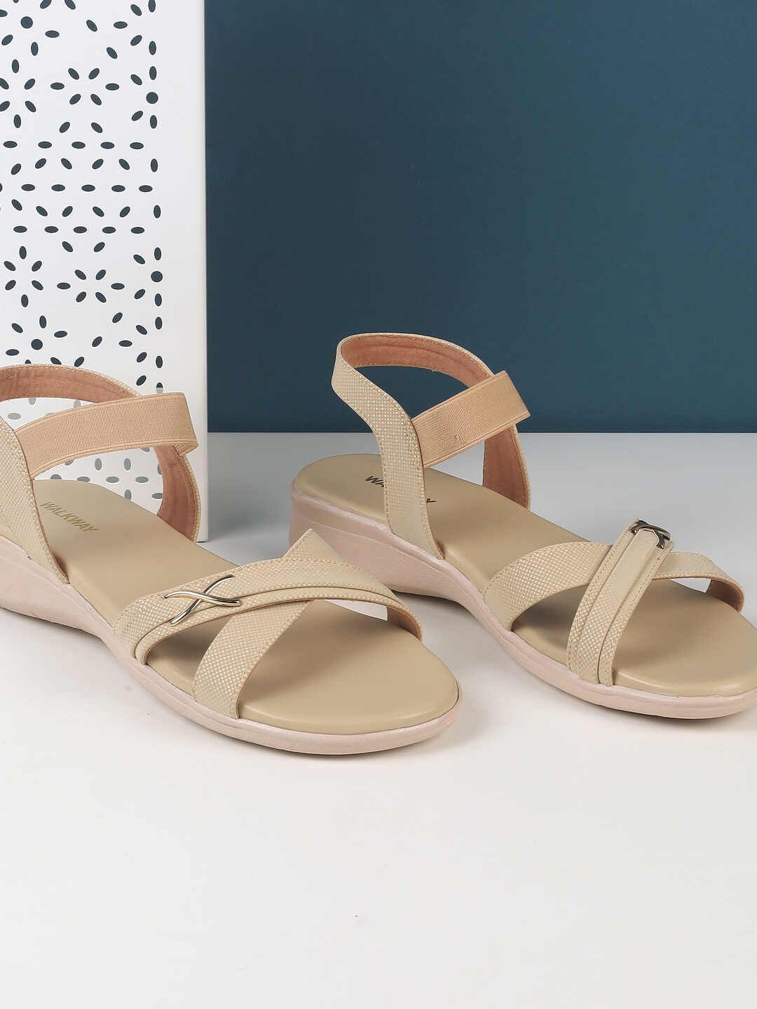 

WALKWAY by Metro Wedge Sandals, Beige