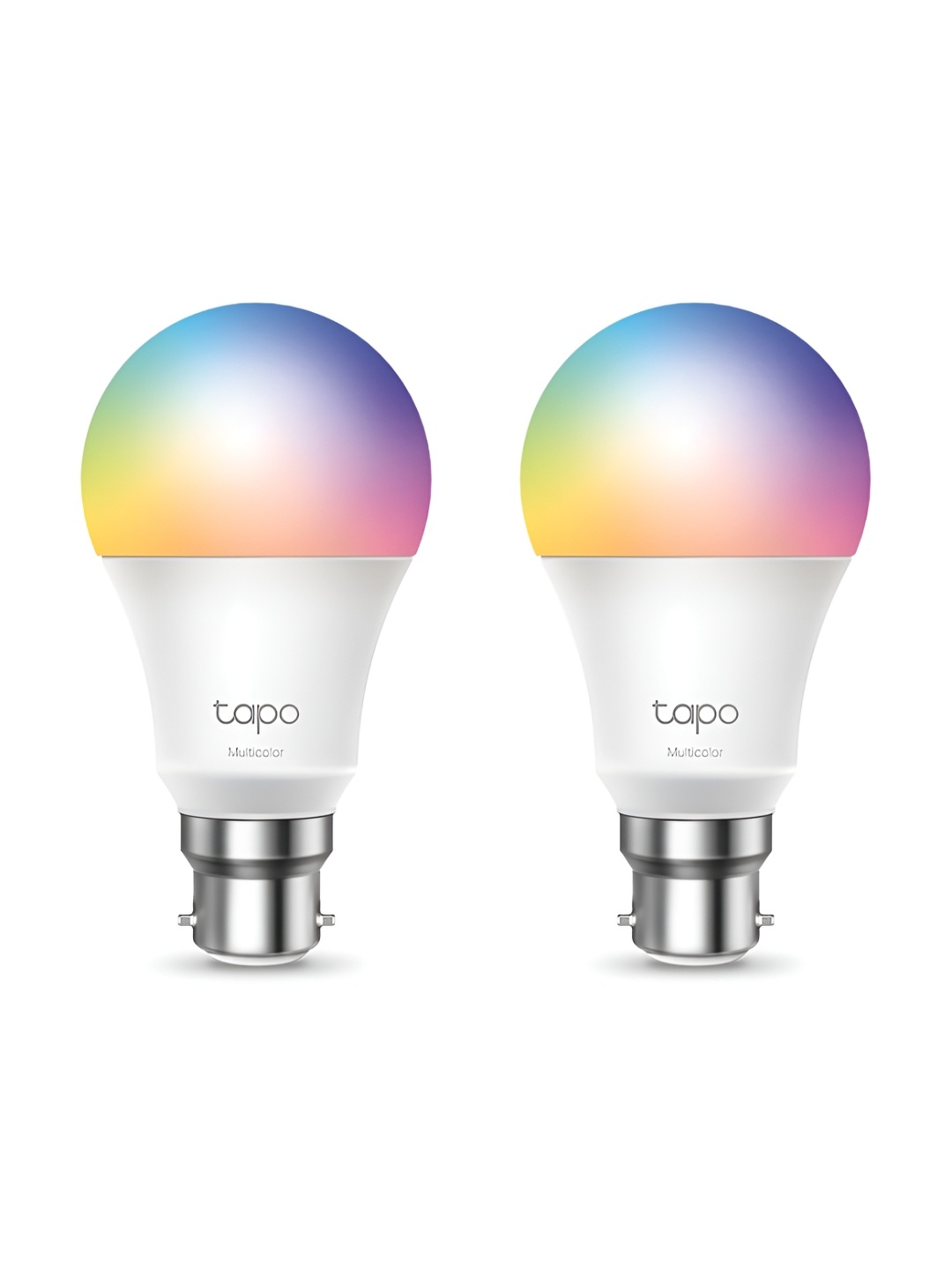 

TP-Link Tapo White & Blue 2 Pieces L530B Wi-Fi LED Smart Bulbs