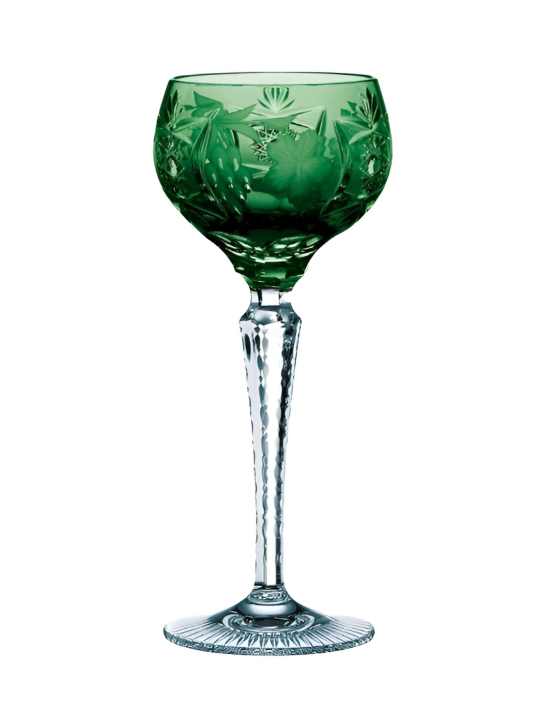 

Nachtmann Traube Green Wine Hock Emerald Transparent Bar Glass